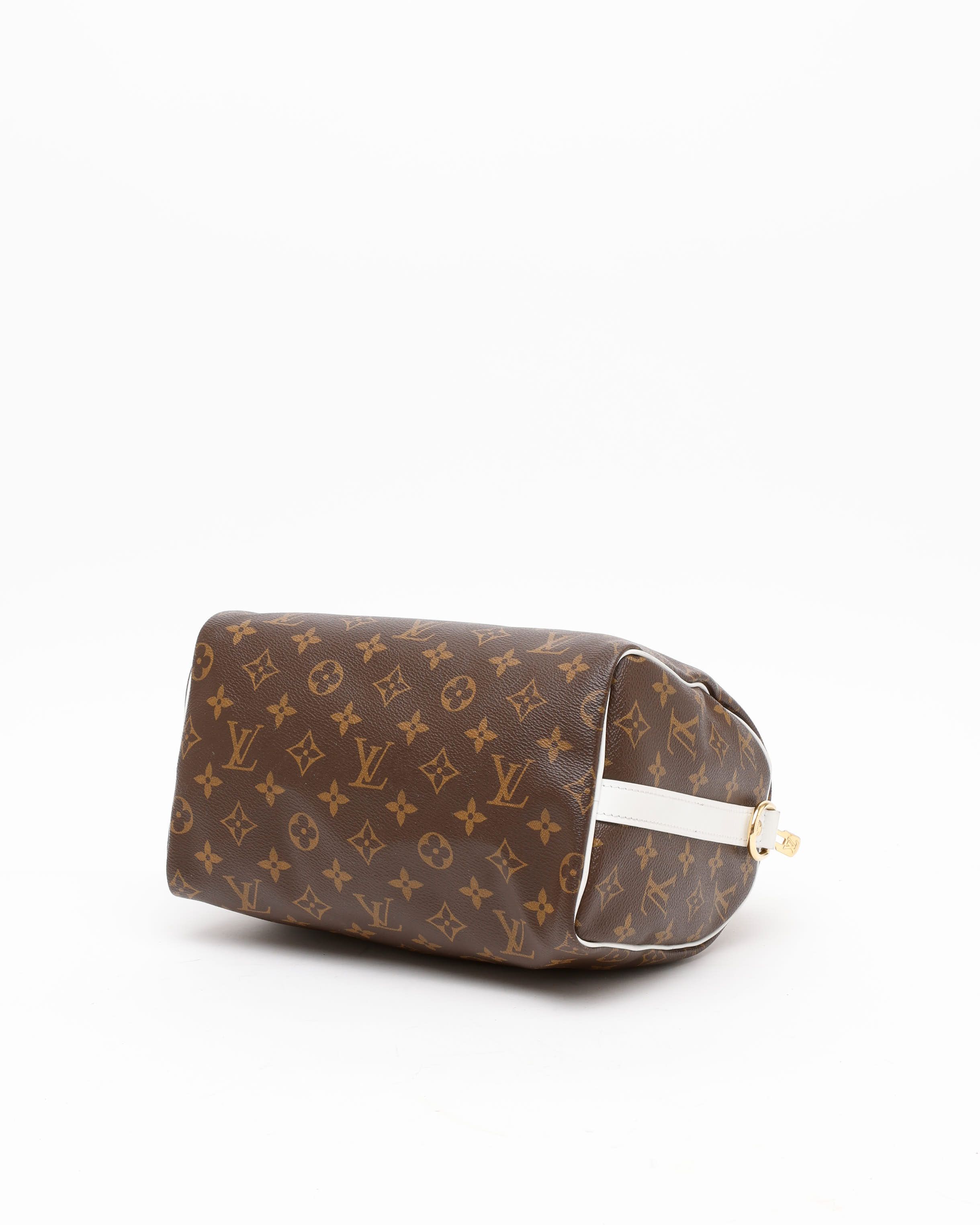 Pre-owned Louis Vuitton Monogram Speedy Match Bandoulière 25 Bag