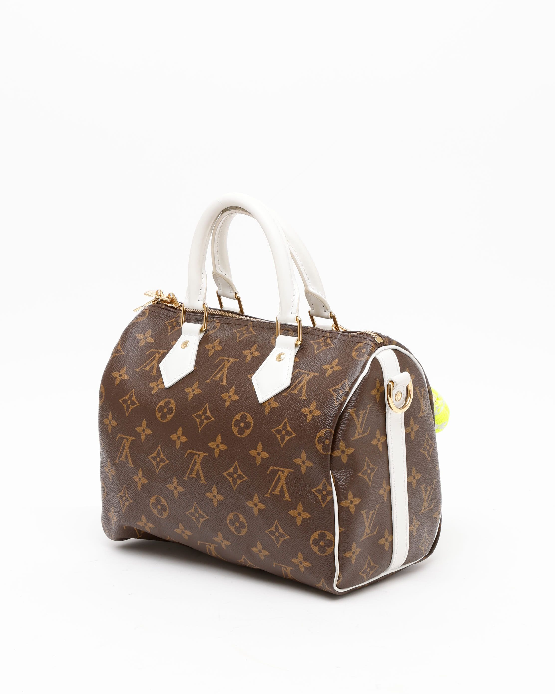 Pre-owned Louis Vuitton Monogram Speedy Match Bandoulière 25 Bag