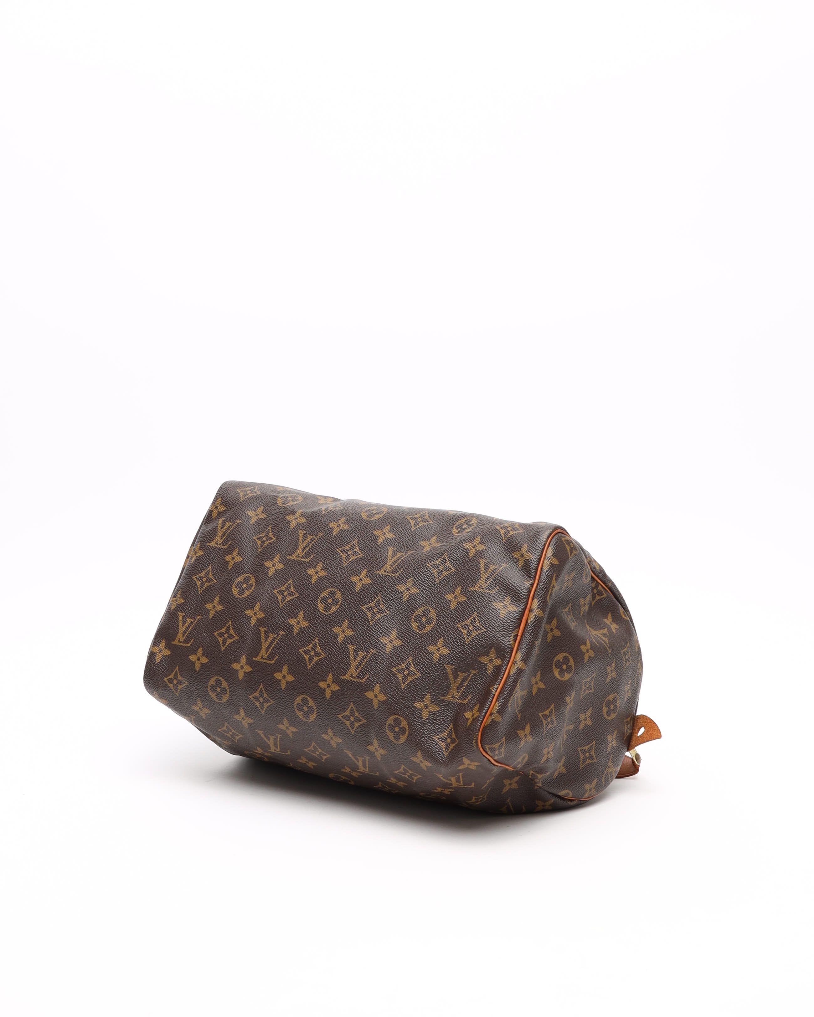 Pre-owned Louis Vuitton Monogram Speedy 30 Bag