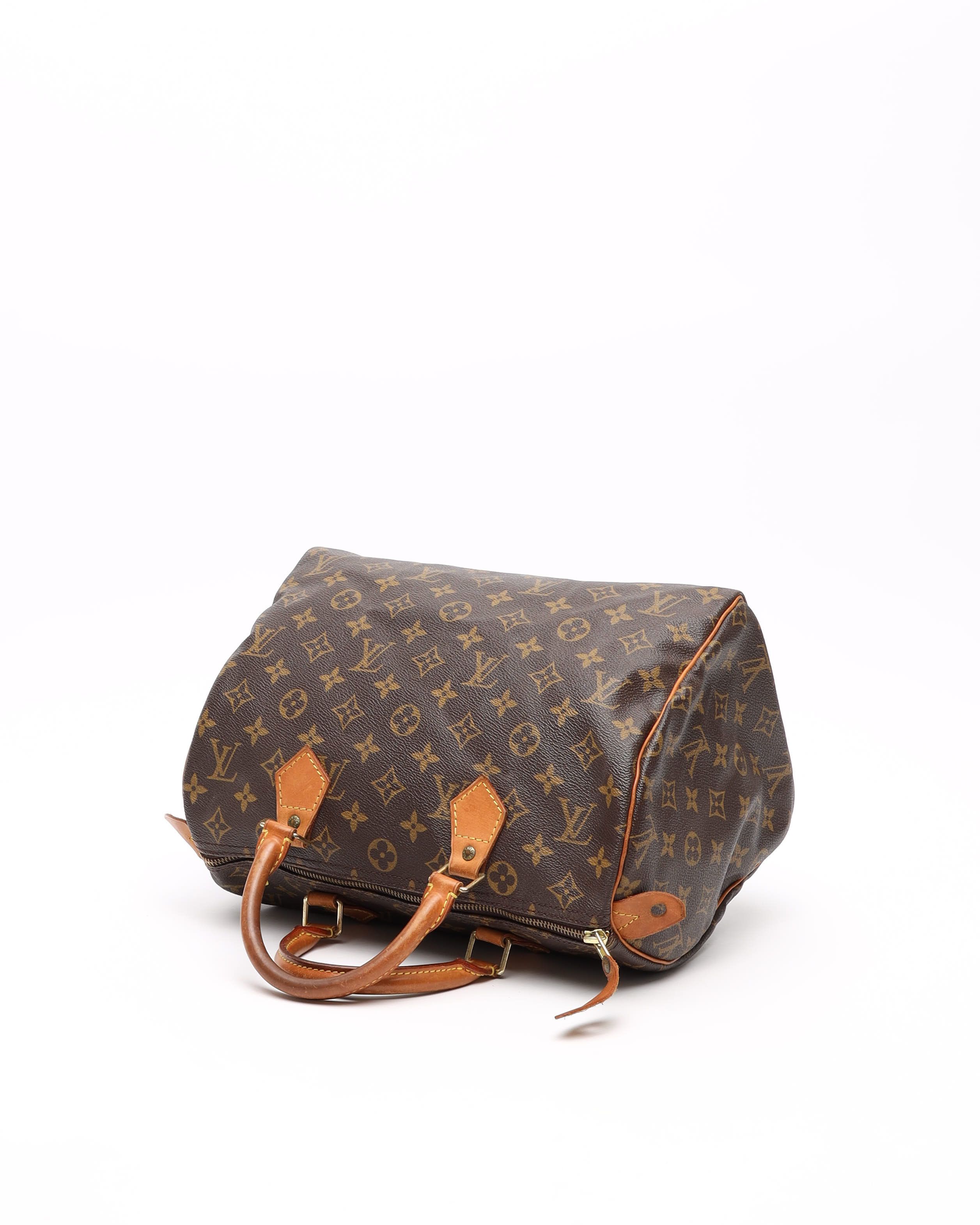 Pre-owned Louis Vuitton Monogram Speedy 30 Bag