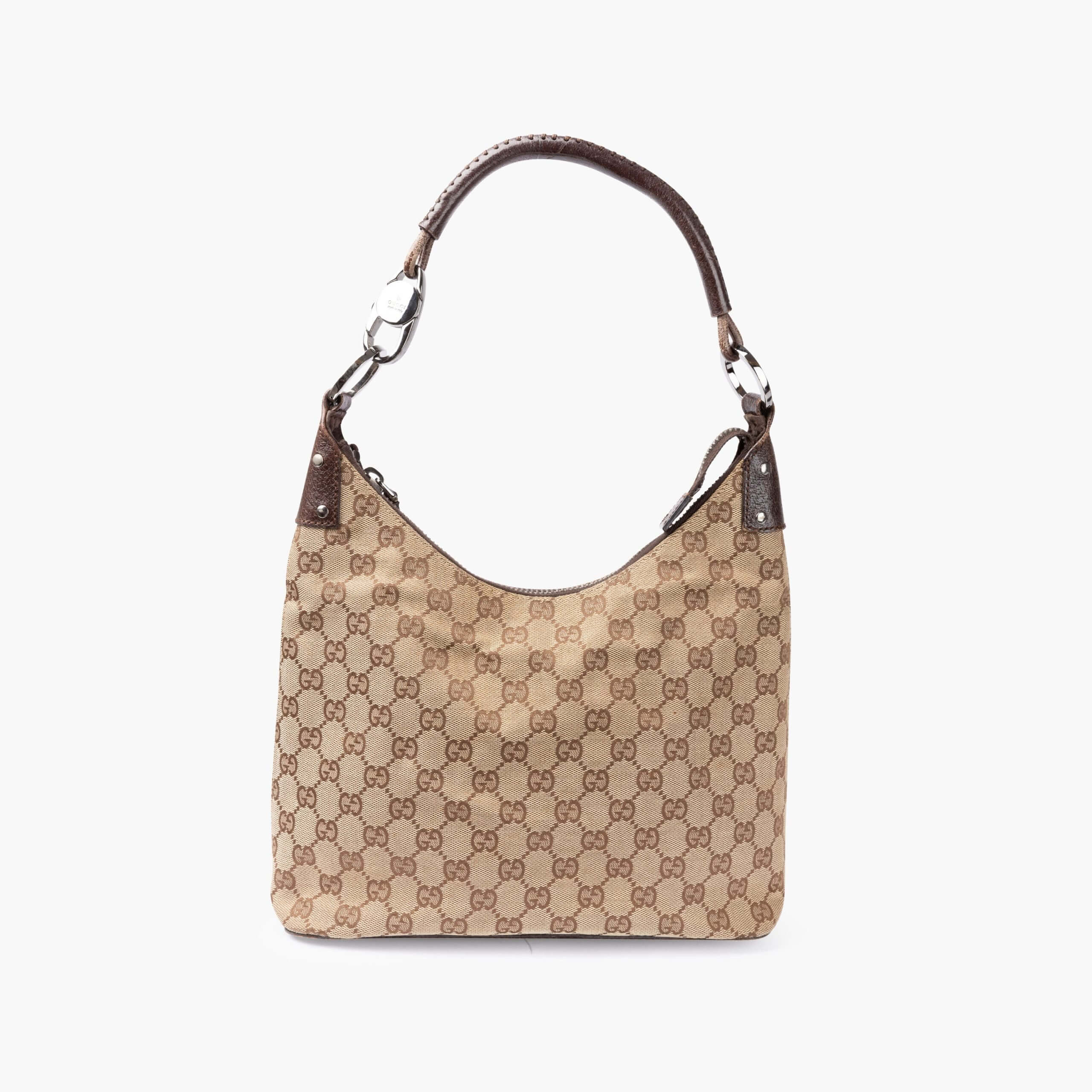 GUCCI Canvas Shoulder Bag