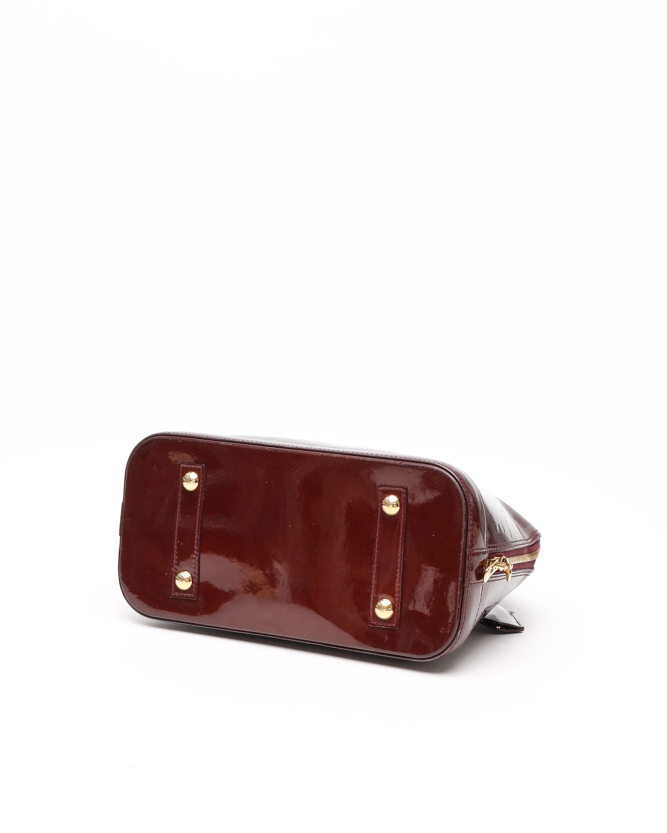 Pre-owned Louis Vuitton Vernis Alma Pm Bandoulière Bag