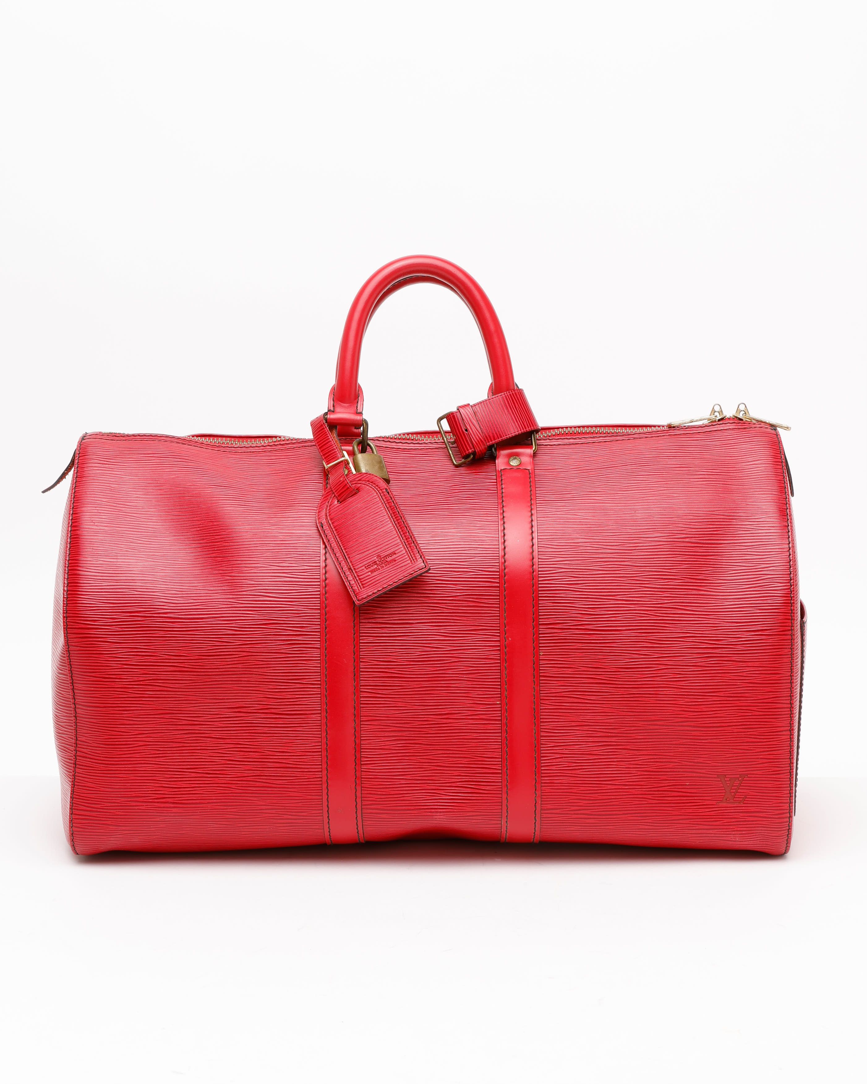 Louis Vuitton Keepall EPI 45 Weekend Bag