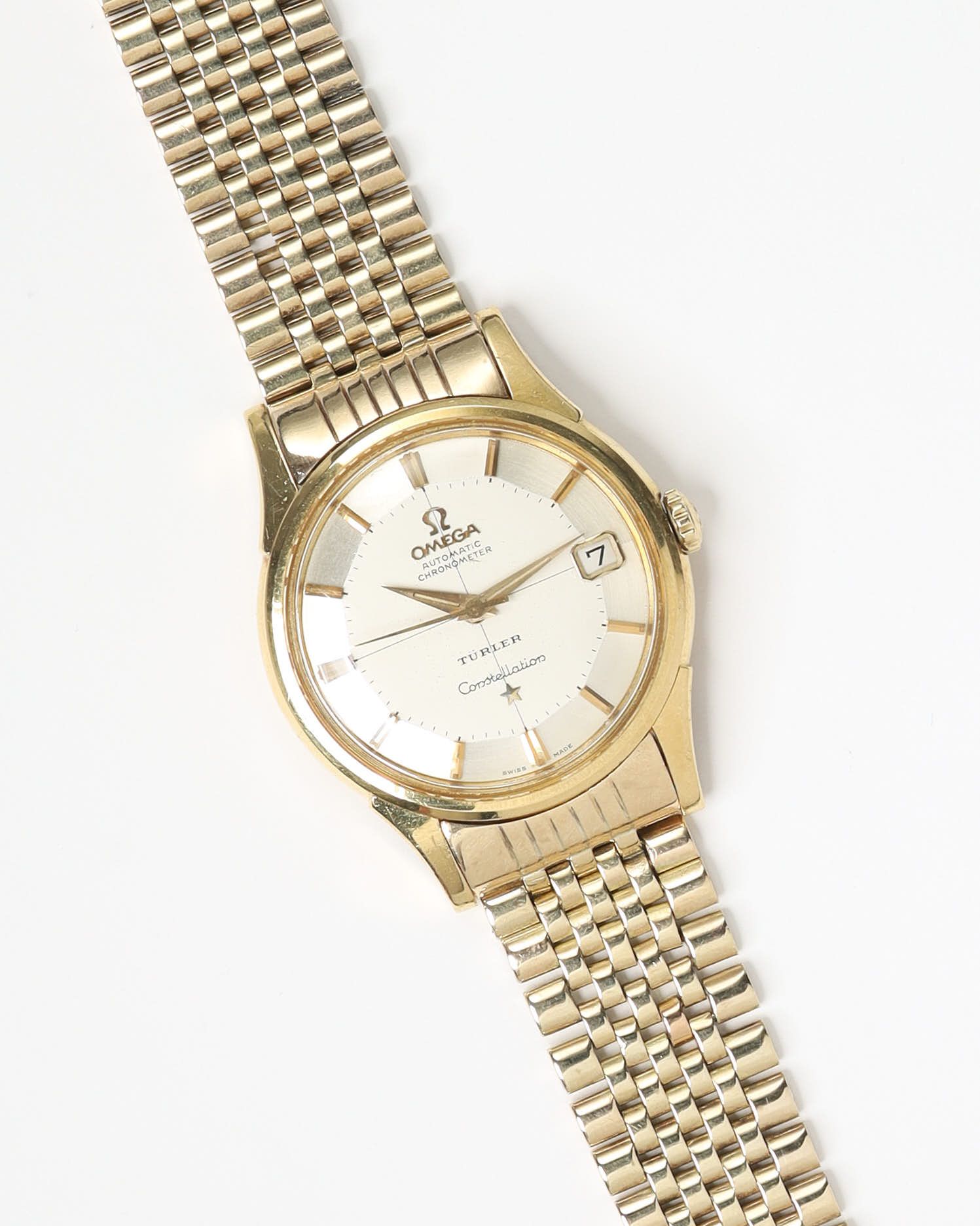 Omega Constellation 34mm Solid Gold 1959 Türler Watch