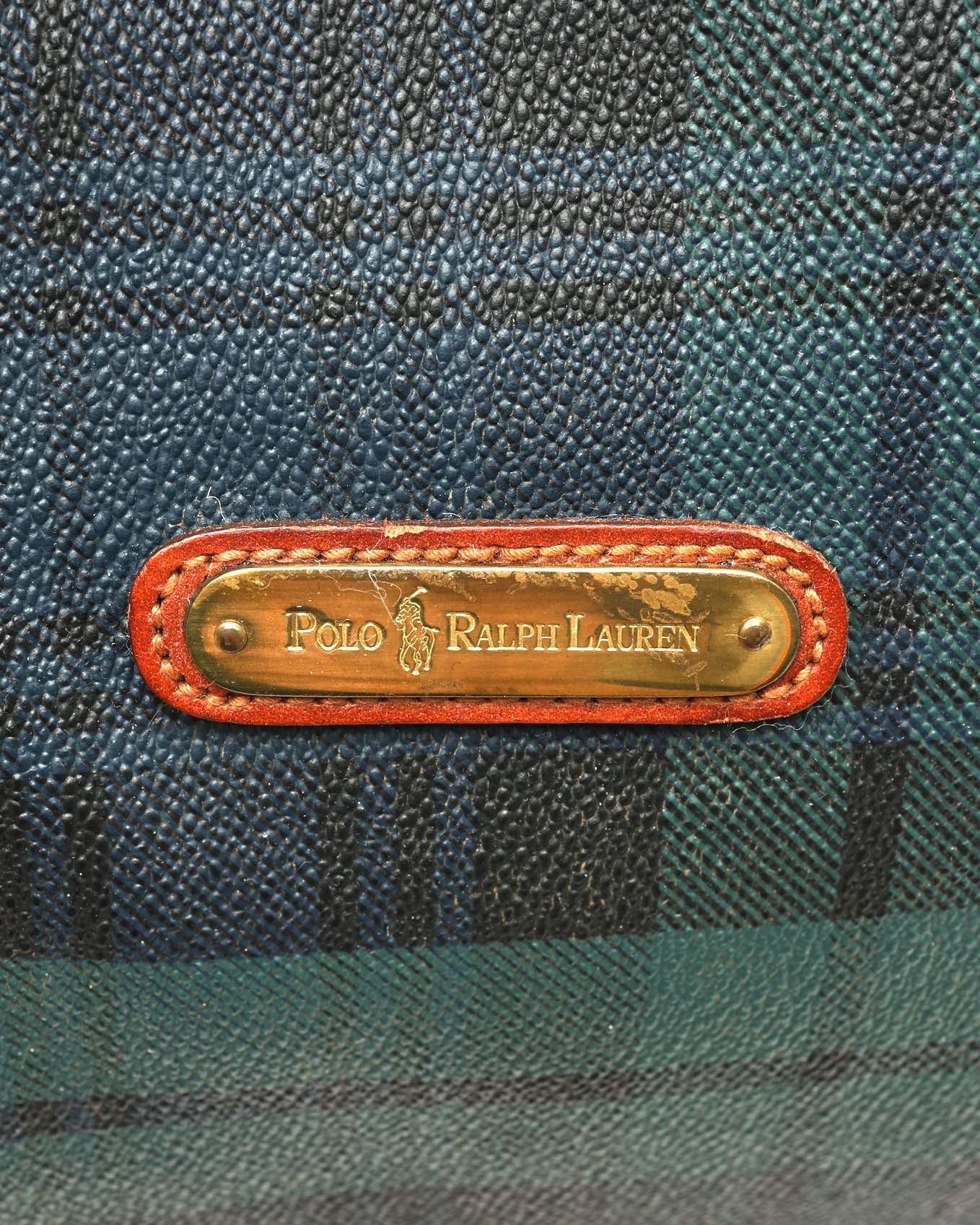 Ralph Lauren Sac 48 De Cuir Boston Bag In Multi