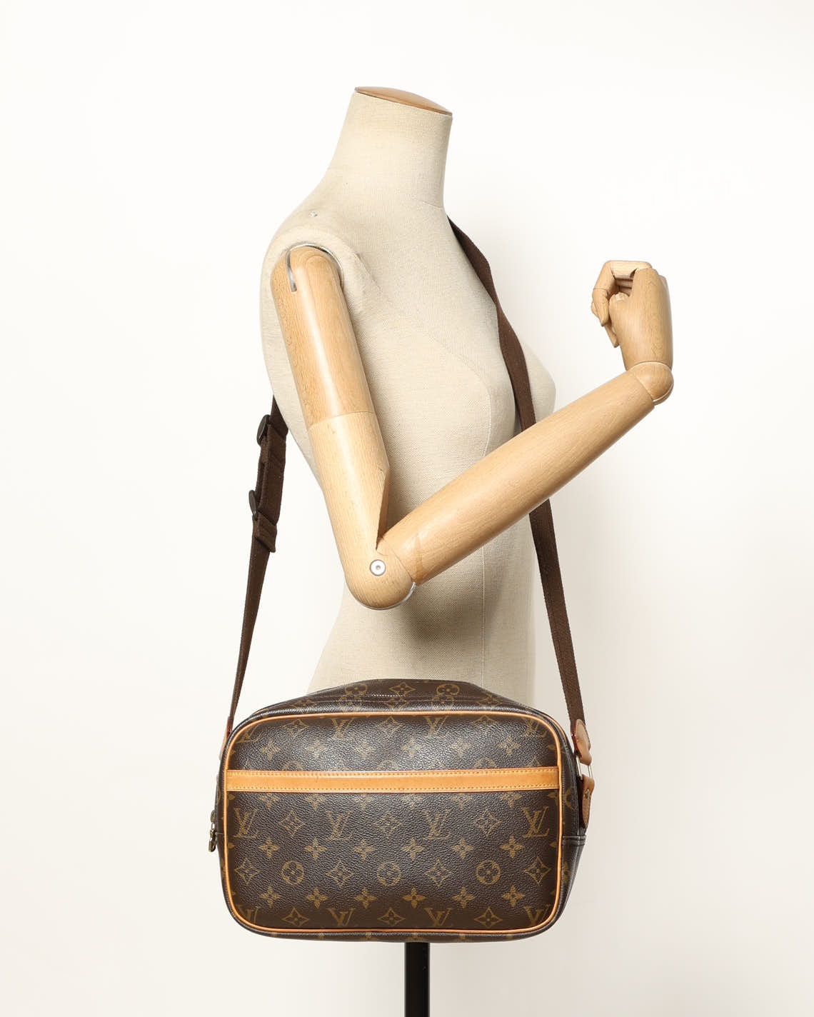Pre-owned Louis Vuitton Monogram Reporter Pm Bag