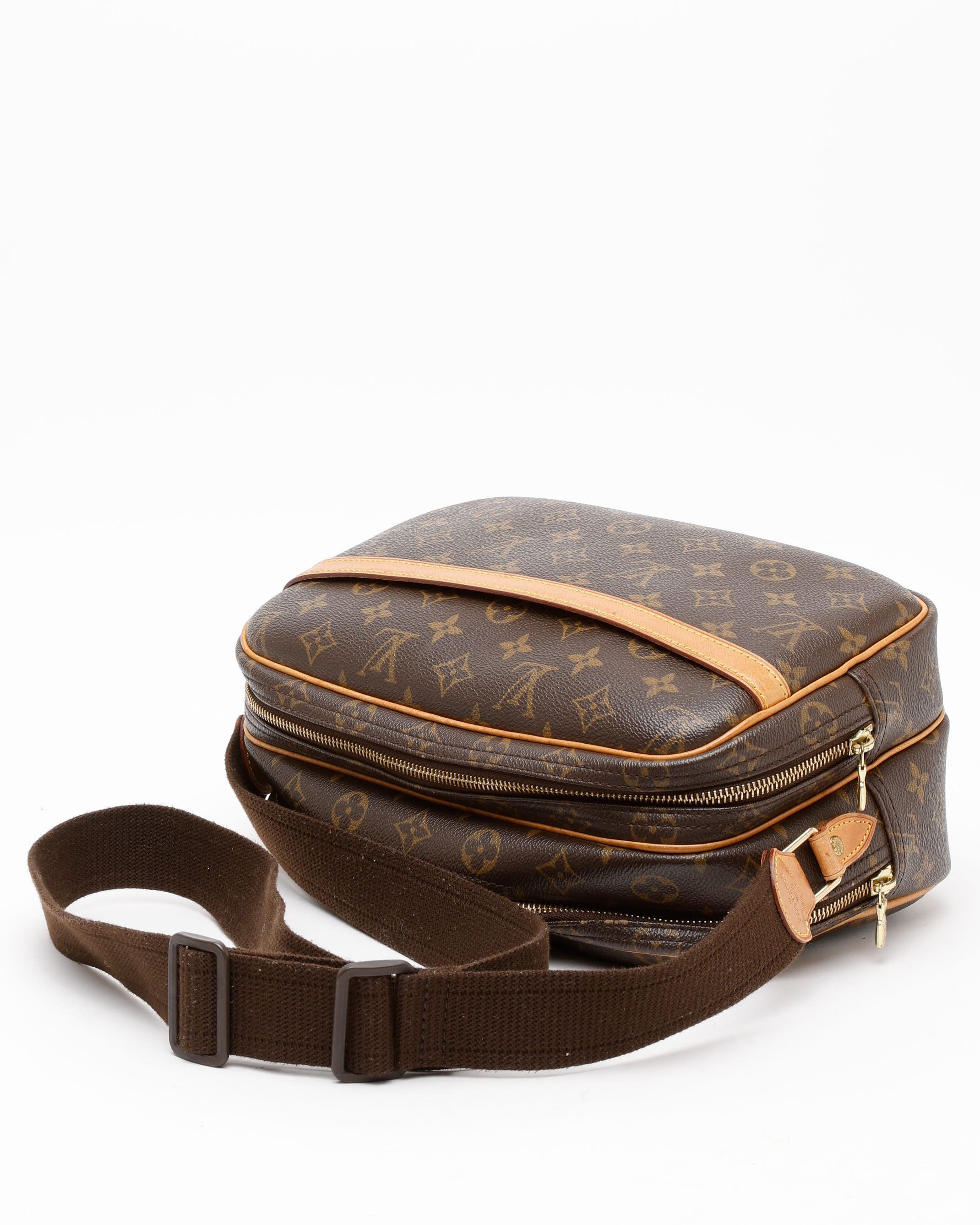 Pre-owned Louis Vuitton Monogram Reporter Pm Bag