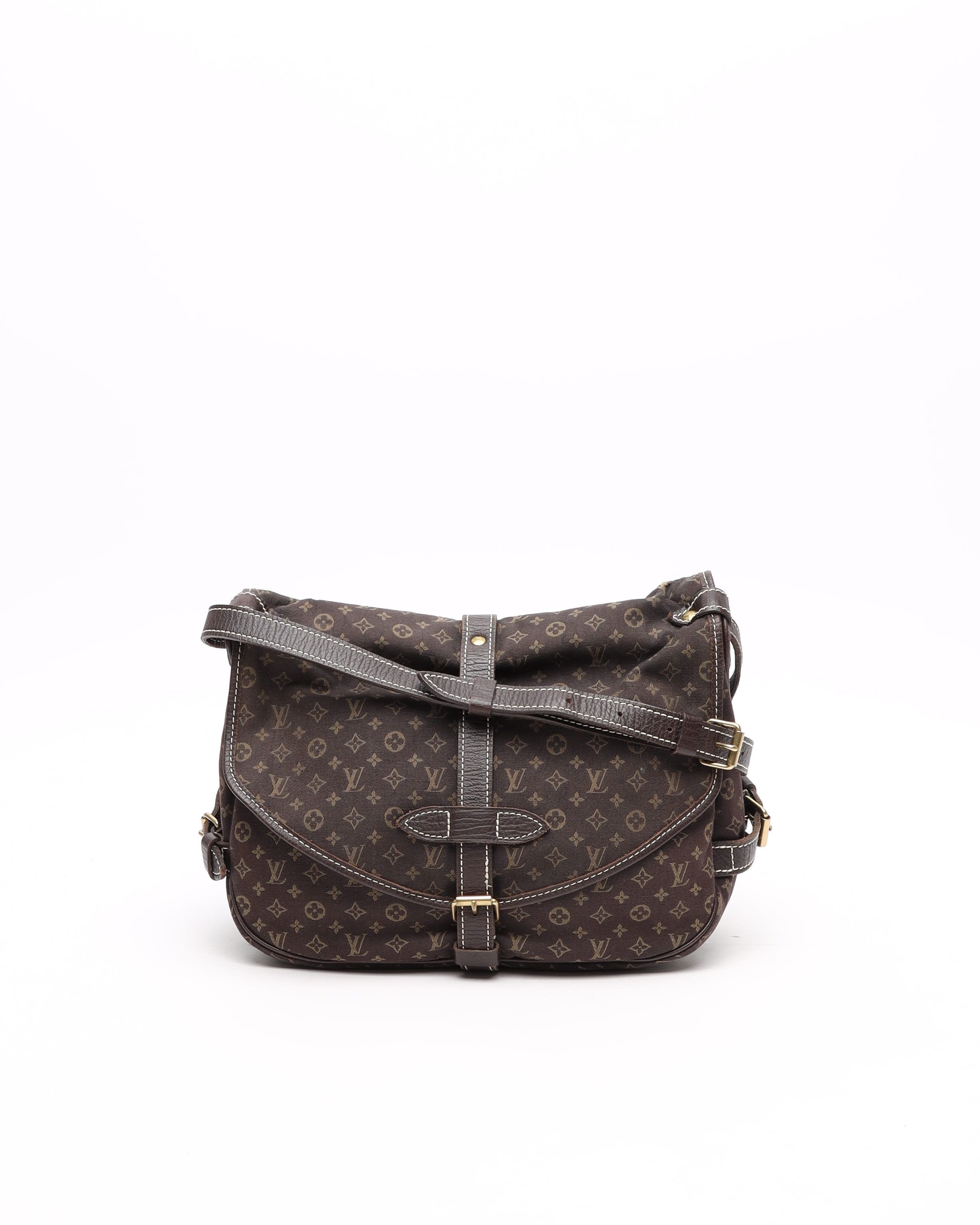 Louis Vuitton Mini Lin Saumur 30 Bag