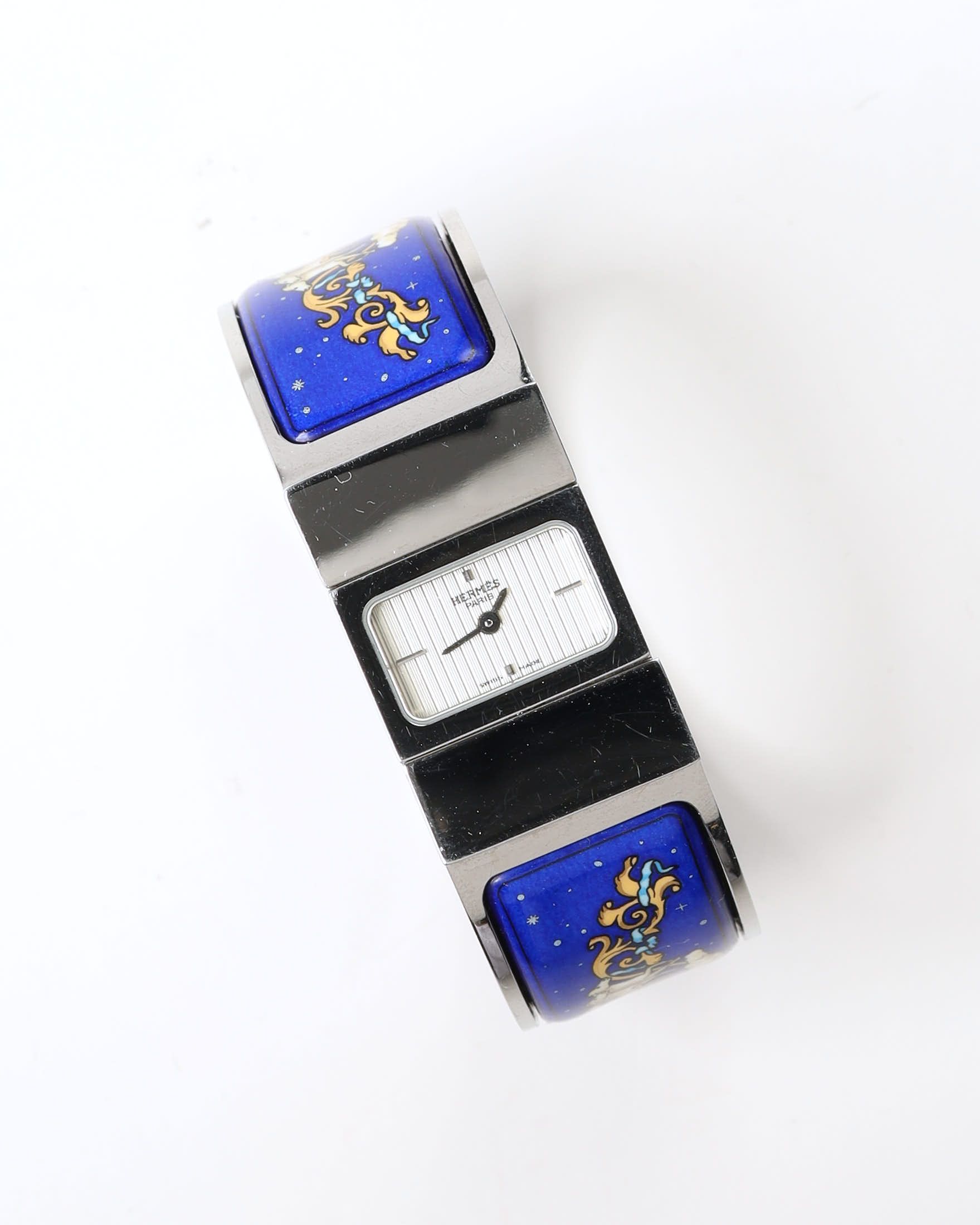 Herm&egrave;s Loquet 19mm Ref L01.210 Bangle Full Set Watch