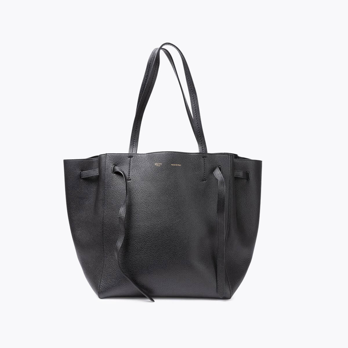 CELINE Small Cabas Phantom Leather Tote