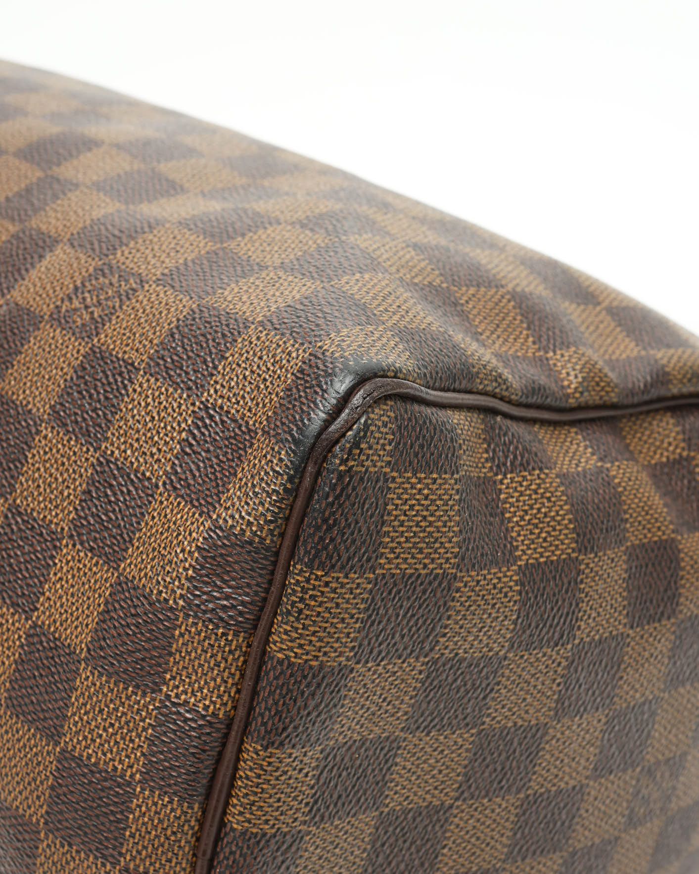 Pre-owned Louis Vuitton Damier Ebene Speedy 30 Bag