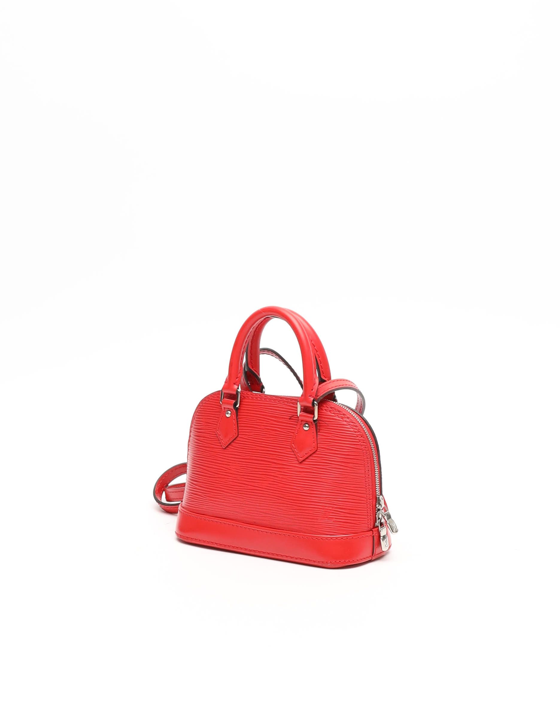 Pre-owned Louis Vuitton Epi Nano Alma Bag
