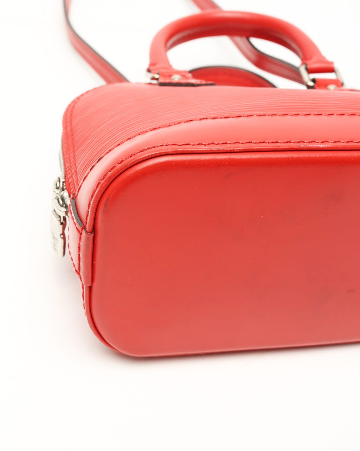 Pre-owned Louis Vuitton Epi Nano Alma Bag