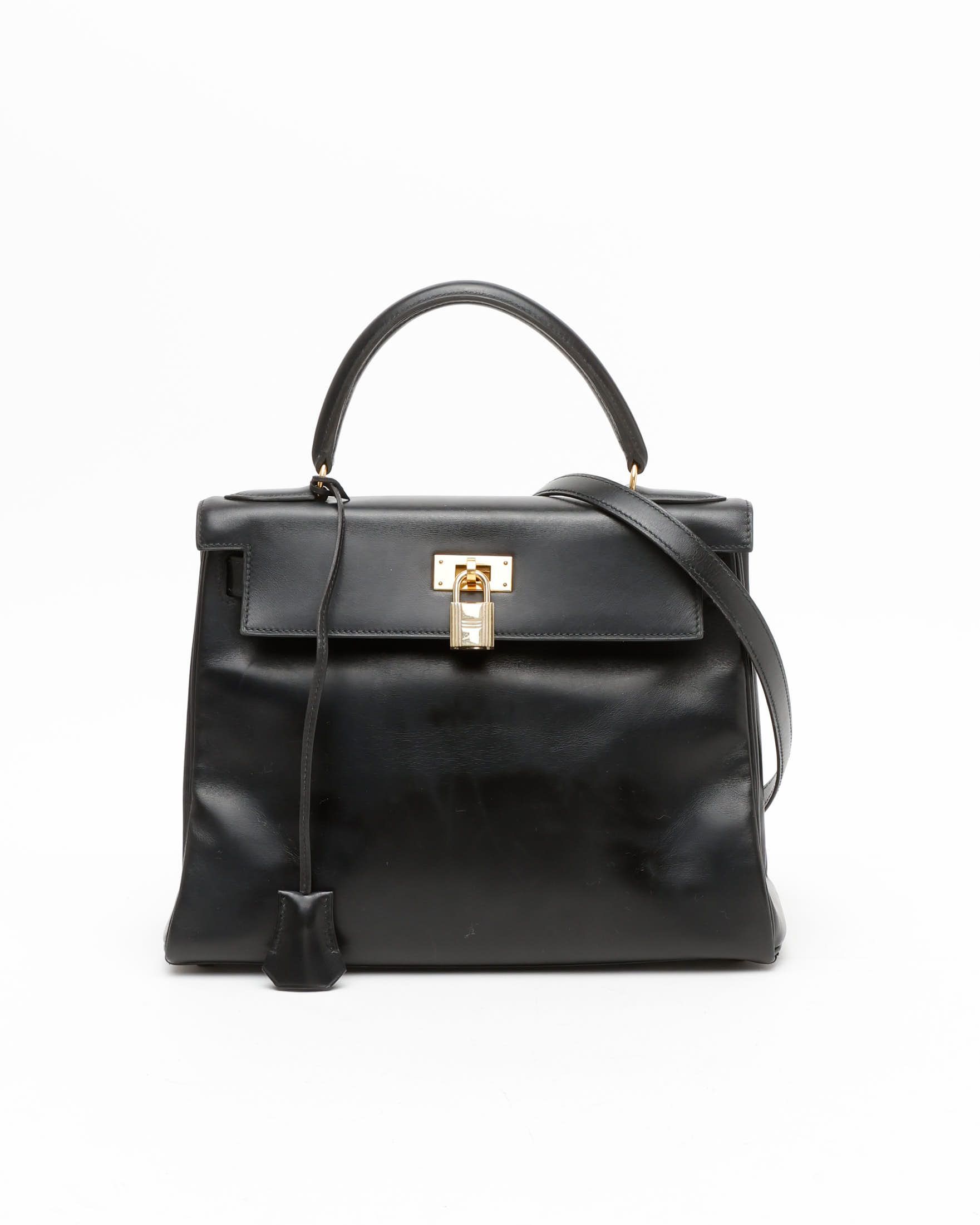 Hermès Kelly 28 Retourne Box Bag