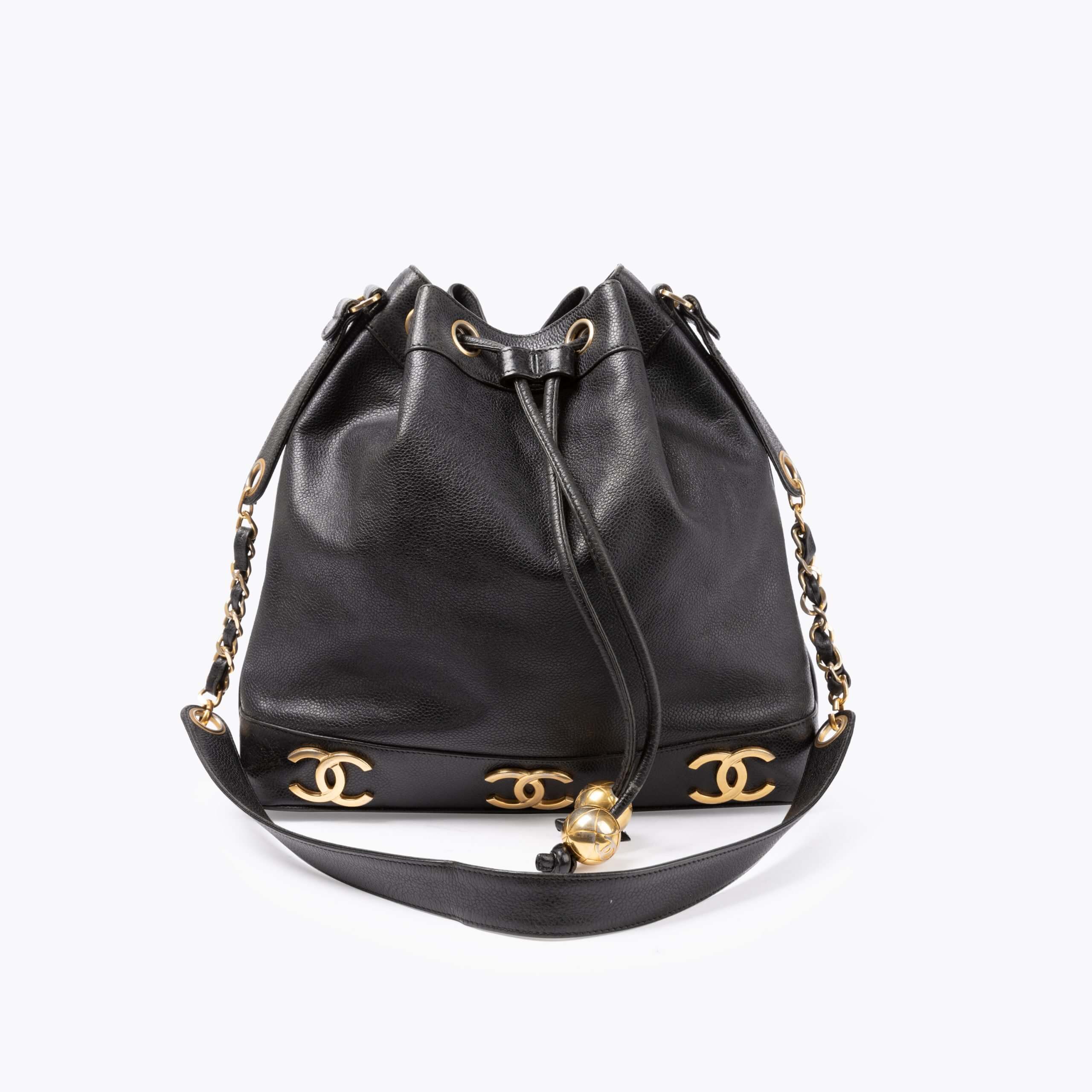 CHANEL Caviar Bucket Bag