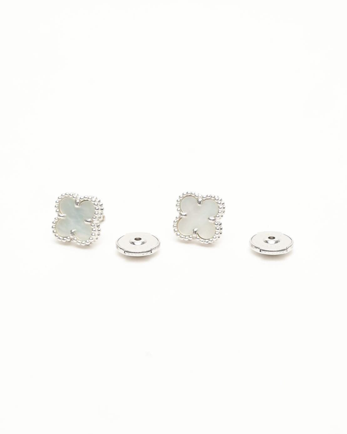 Van Cleef & Arpels Sweet Alhambra Mother-of-pearl Earrings