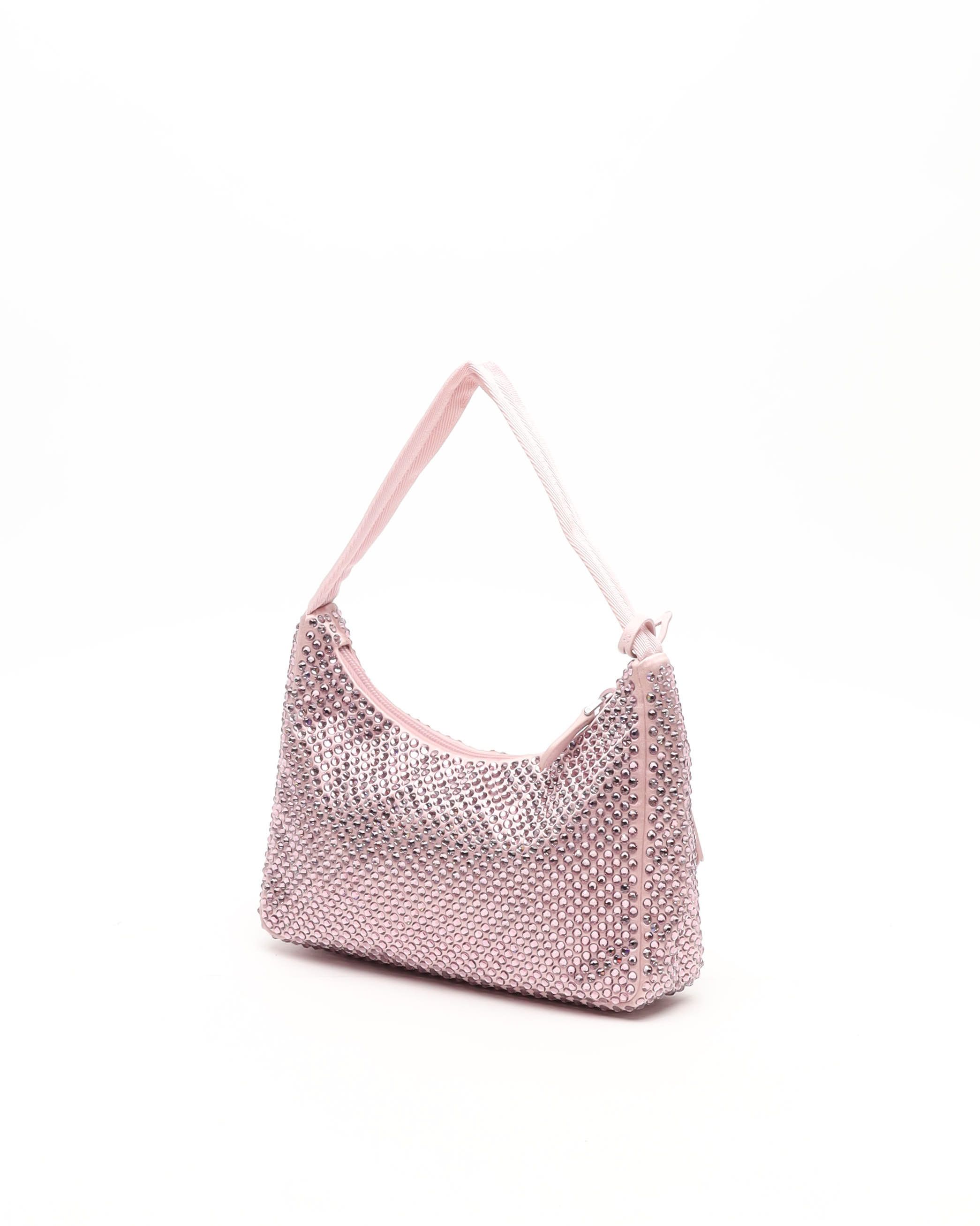 Prada Satin Crystal Re-edition 2000 Bag