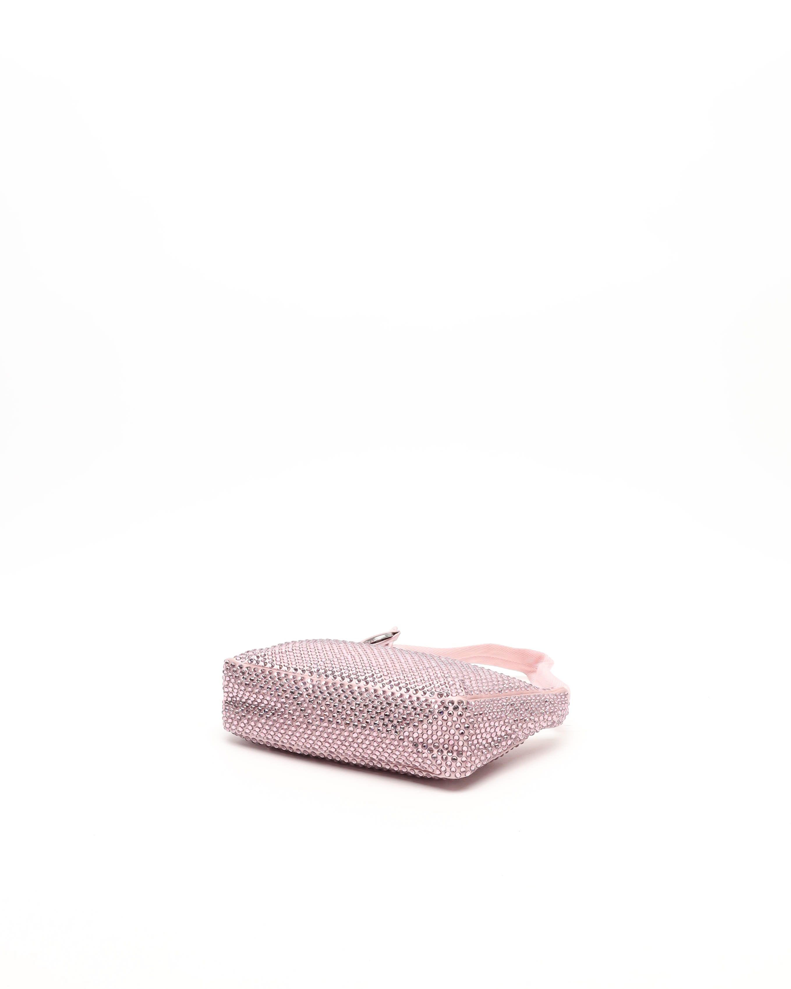Prada Satin Crystal Re-edition 2000 Bag