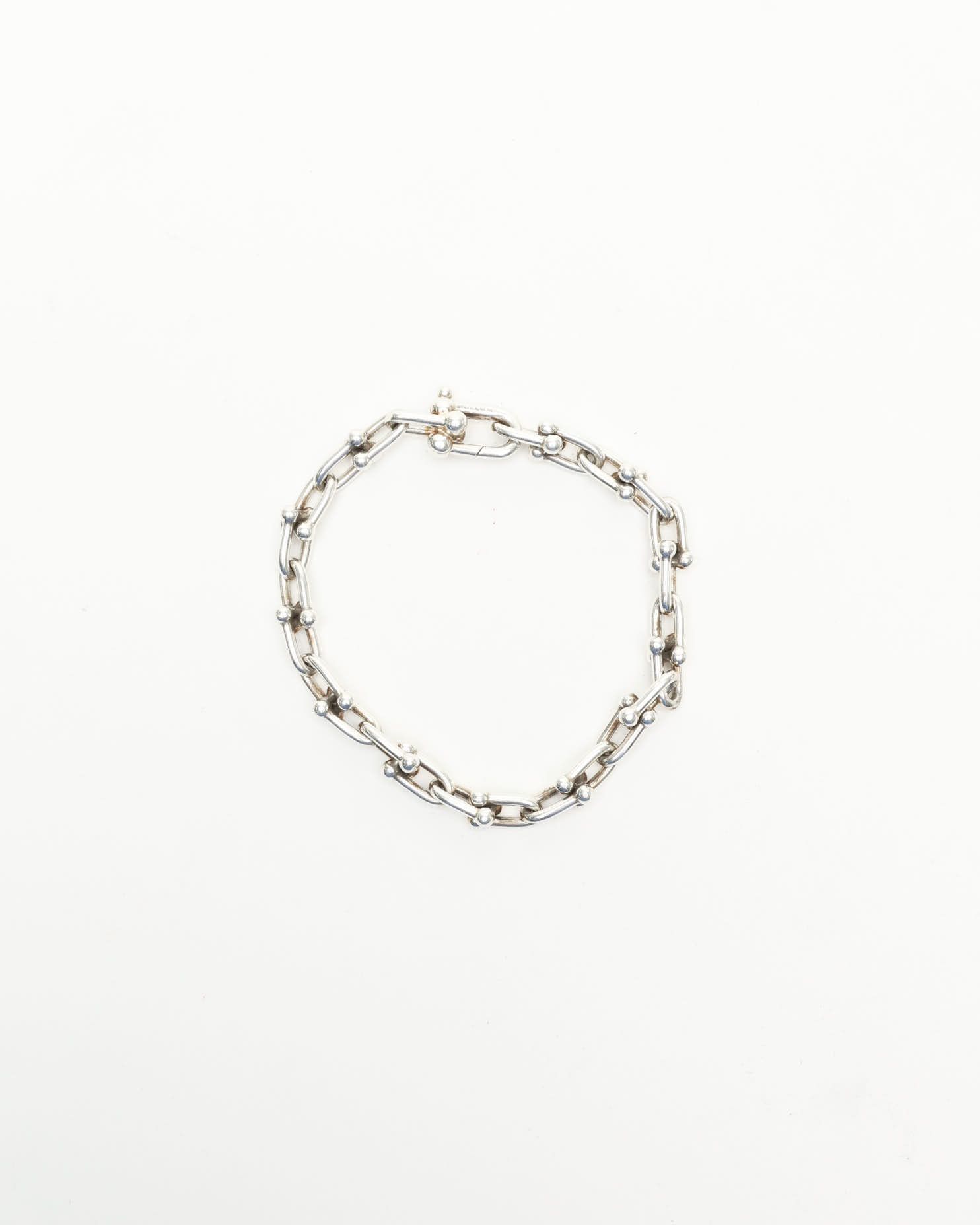 Tiffany & Co Small Link Bracelet In Sterling Silver In Metallic