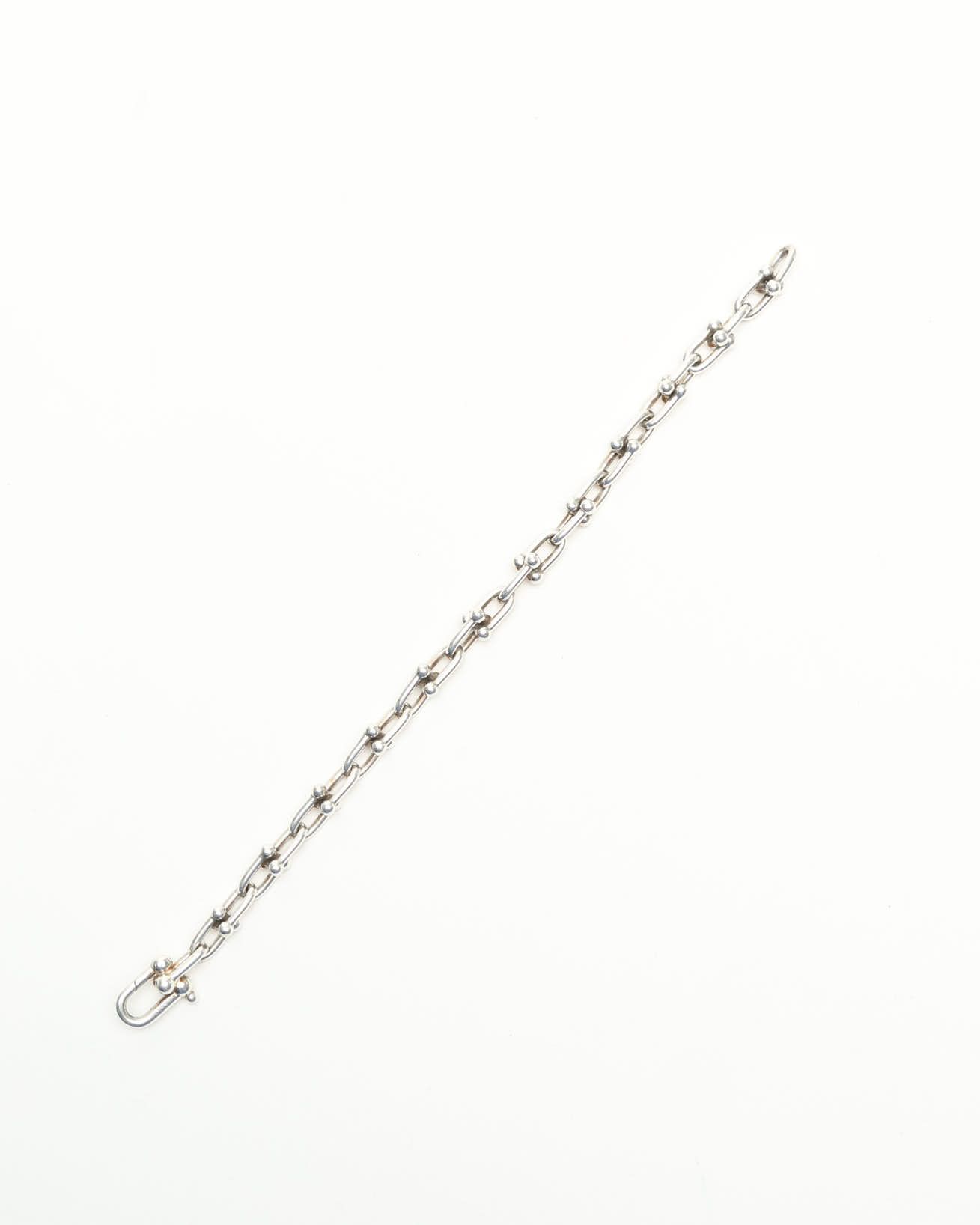 Tiffany & Co Small Link Bracelet In Sterling Silver In Metallic