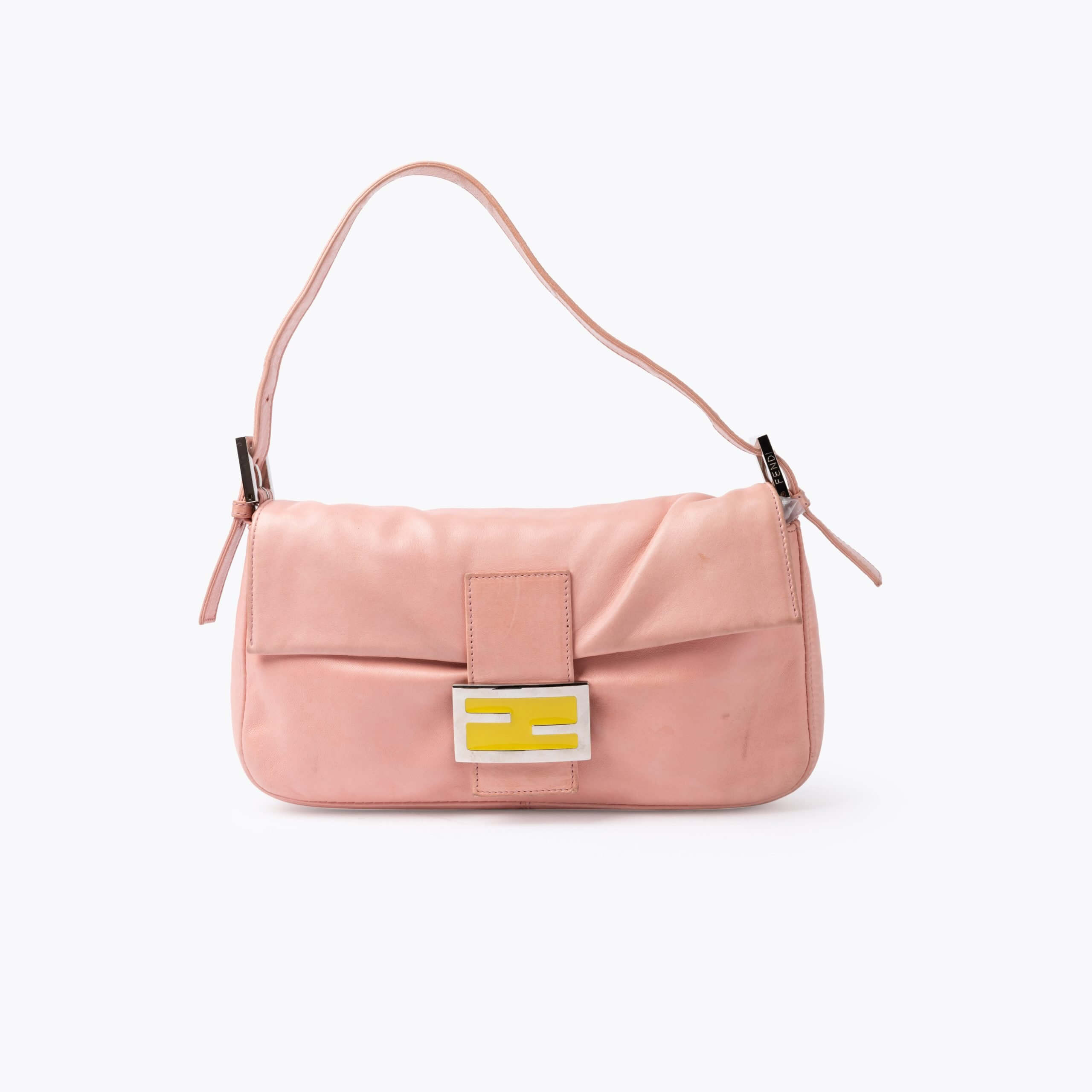 FENDI Leather Baguette Bag