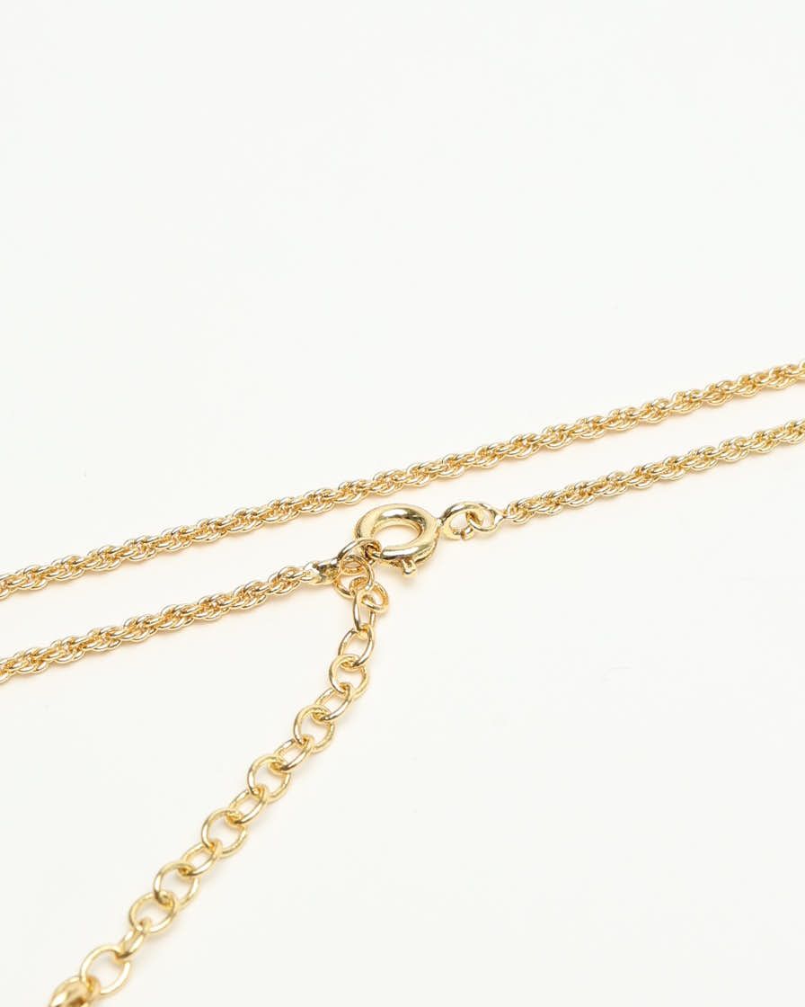 Dior Christian  Cd Logo Necklace
