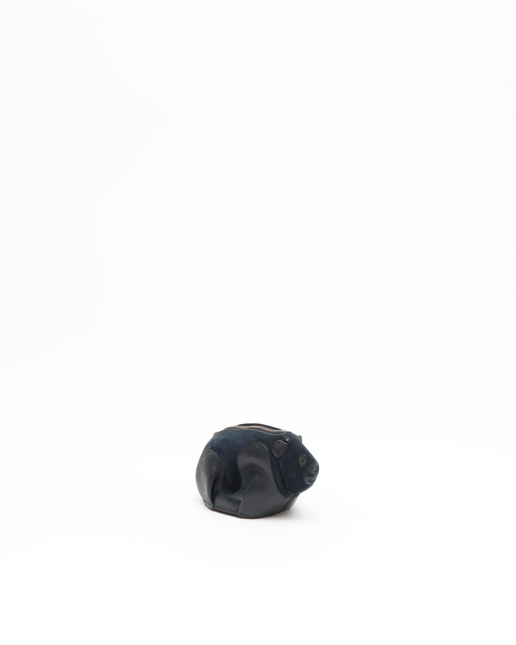 Prada Panda Coin Case In Black