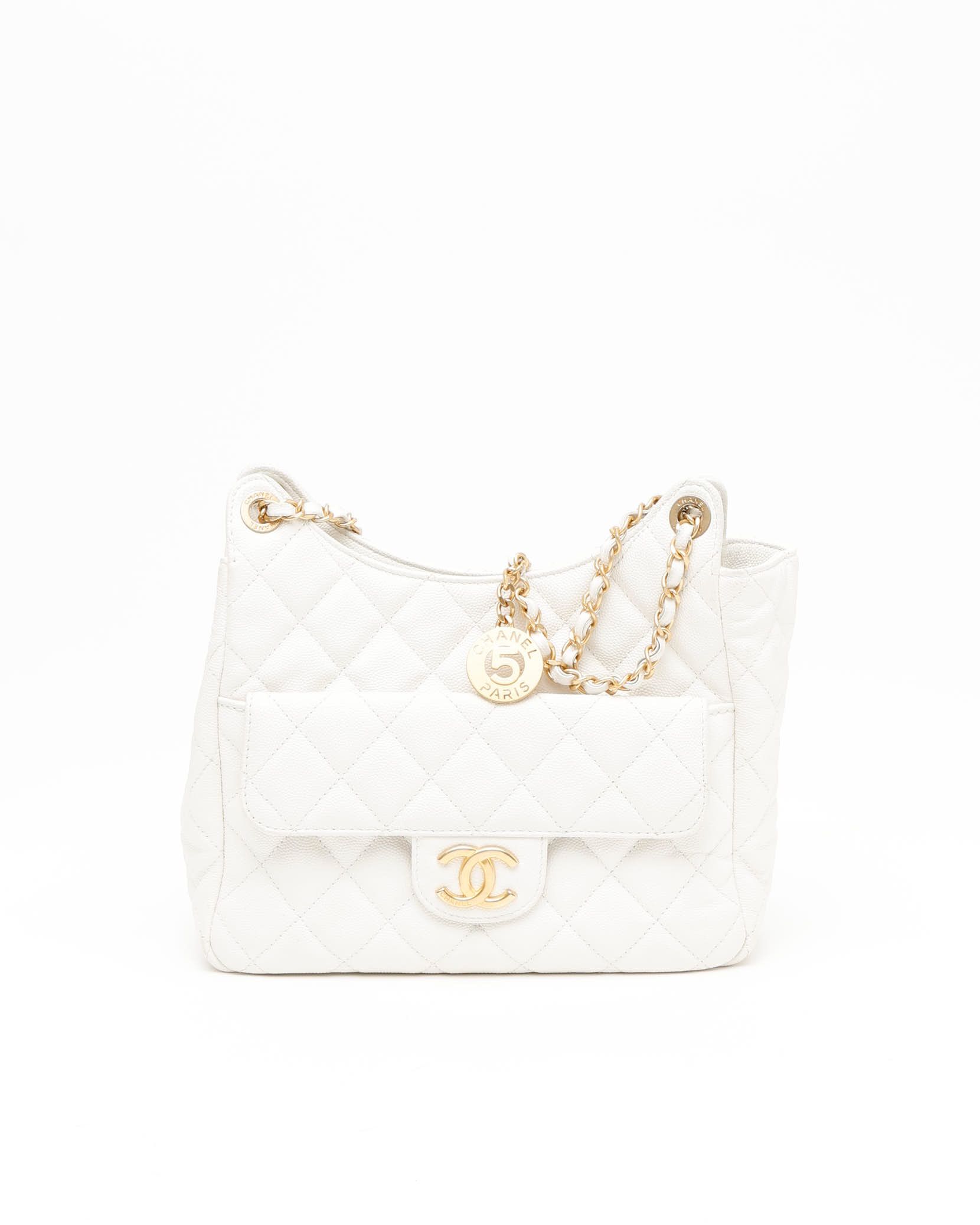 Chanel Caviar Medium Wavy CC Bag