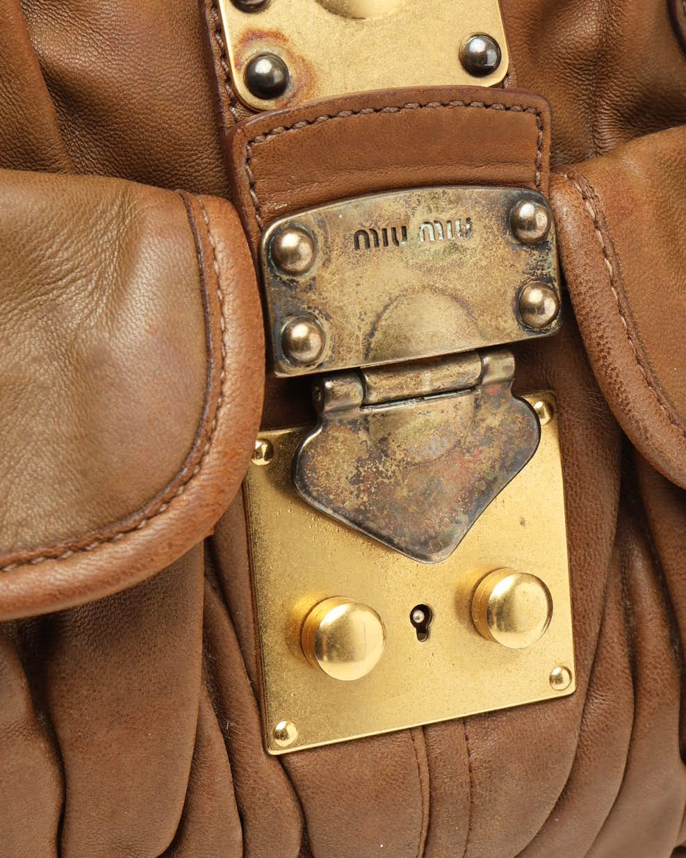 Miu Miu Matetlassé Bag