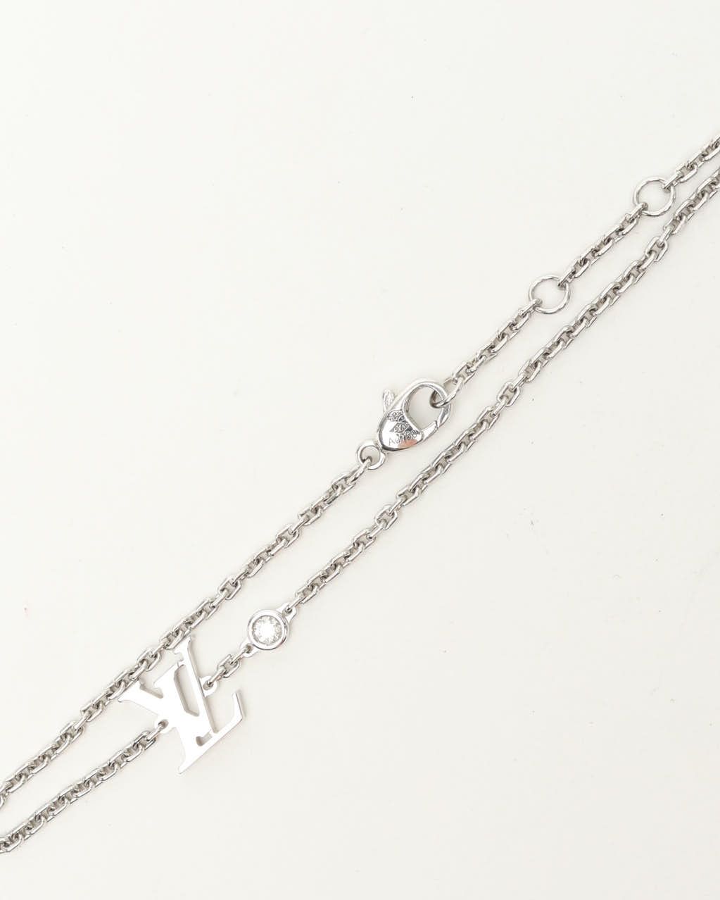 Pre-owned Louis Vuitton Idylle Blossom Lv Diamond Bracelet