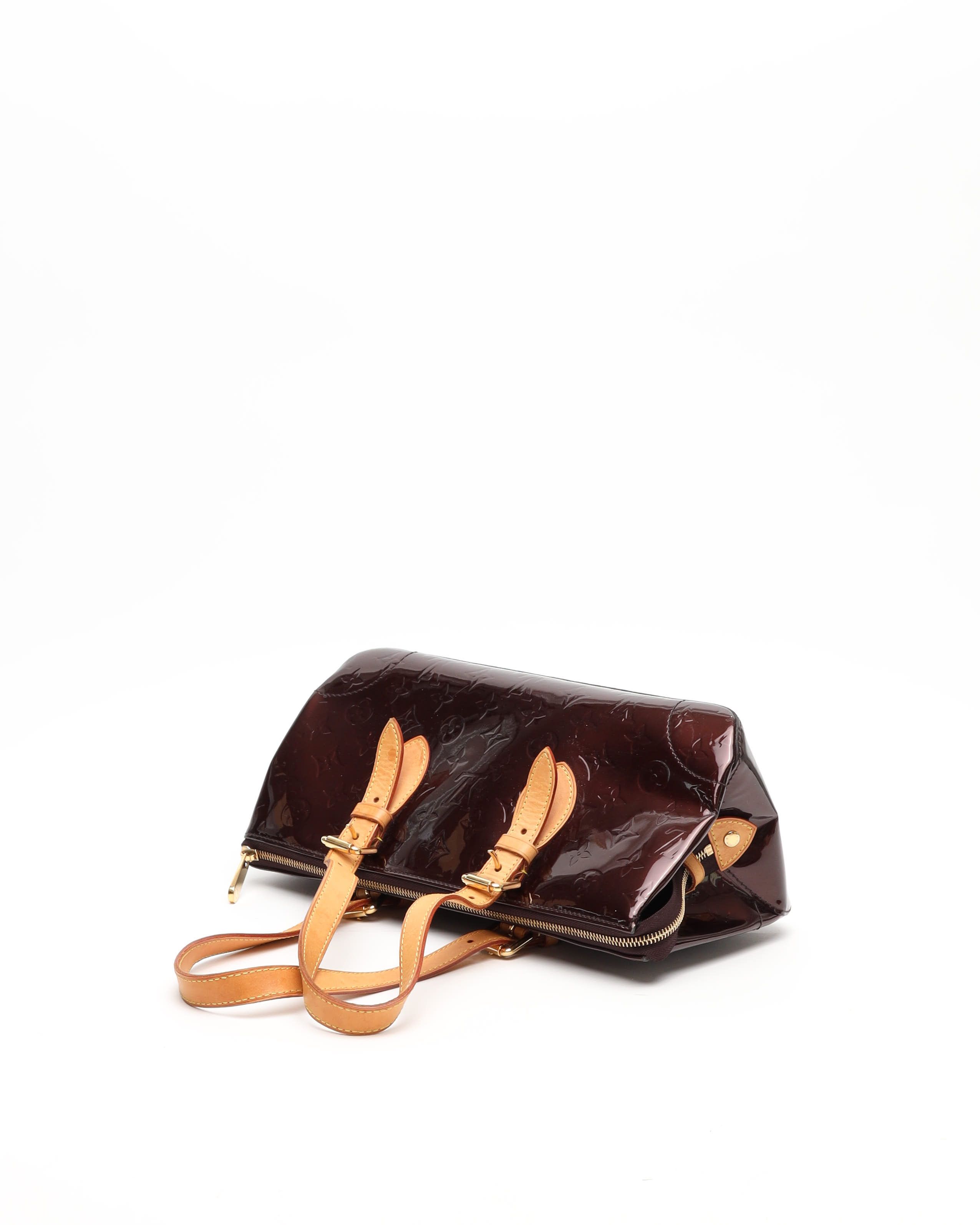 Pre-owned Louis Vuitton Monogram Vernis Rosewood Avenue Bag