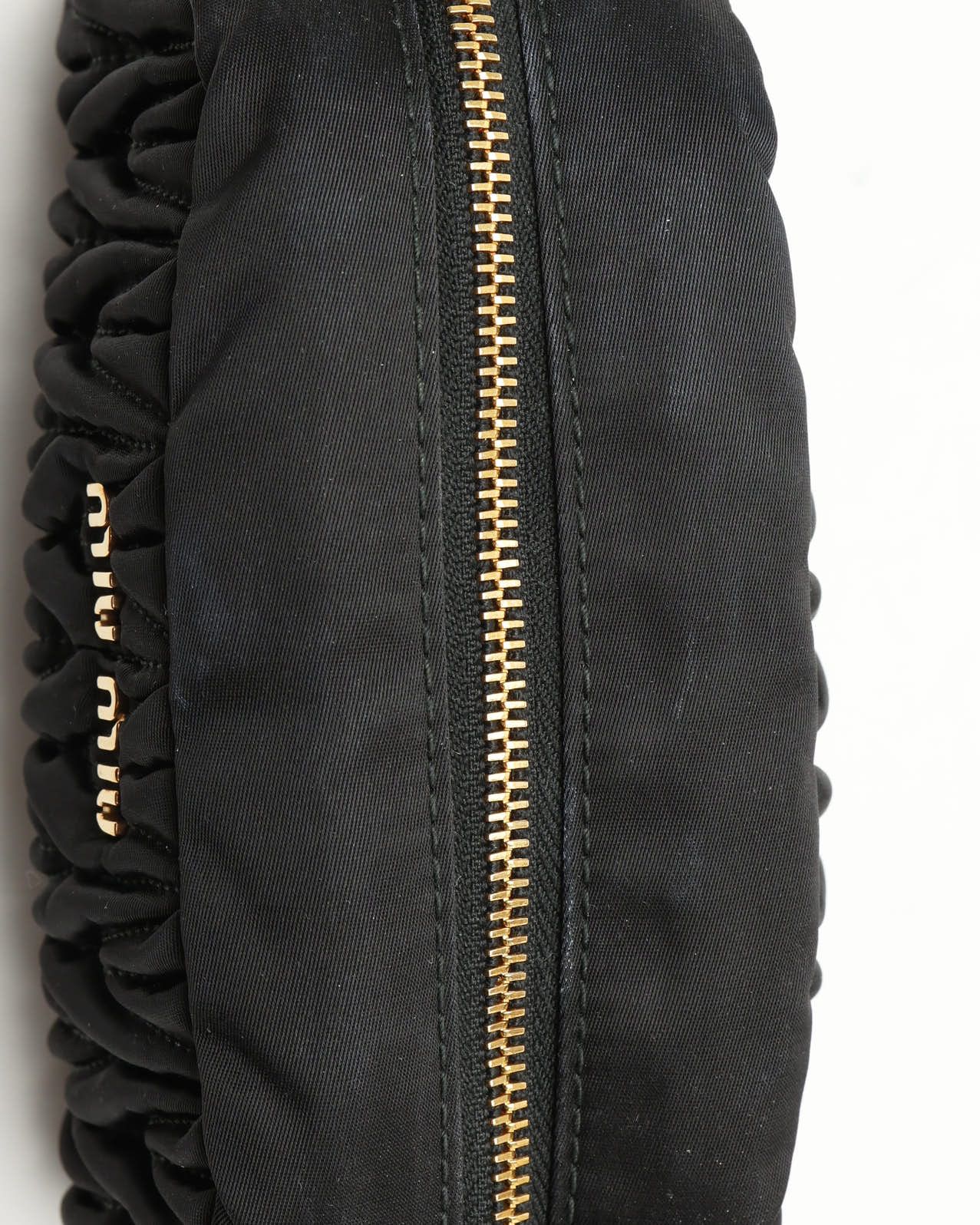 Miu Miu Matelassé Nylon Pouch