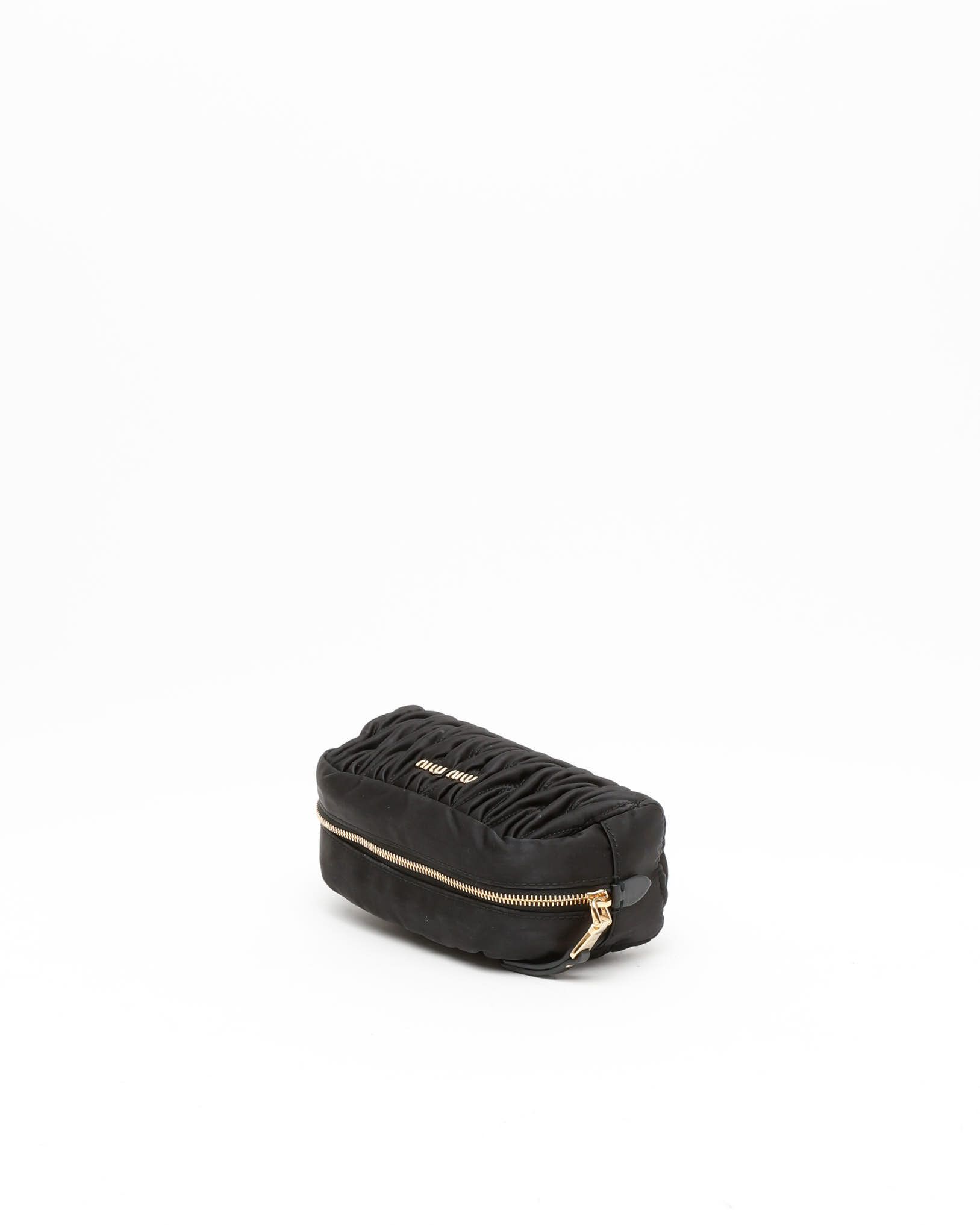 Miu Miu Matelassé Nylon Pouch