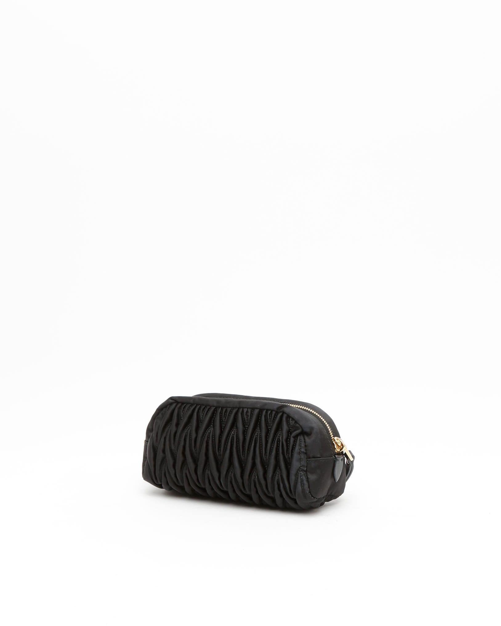 Miu Miu Matelassé Nylon Pouch