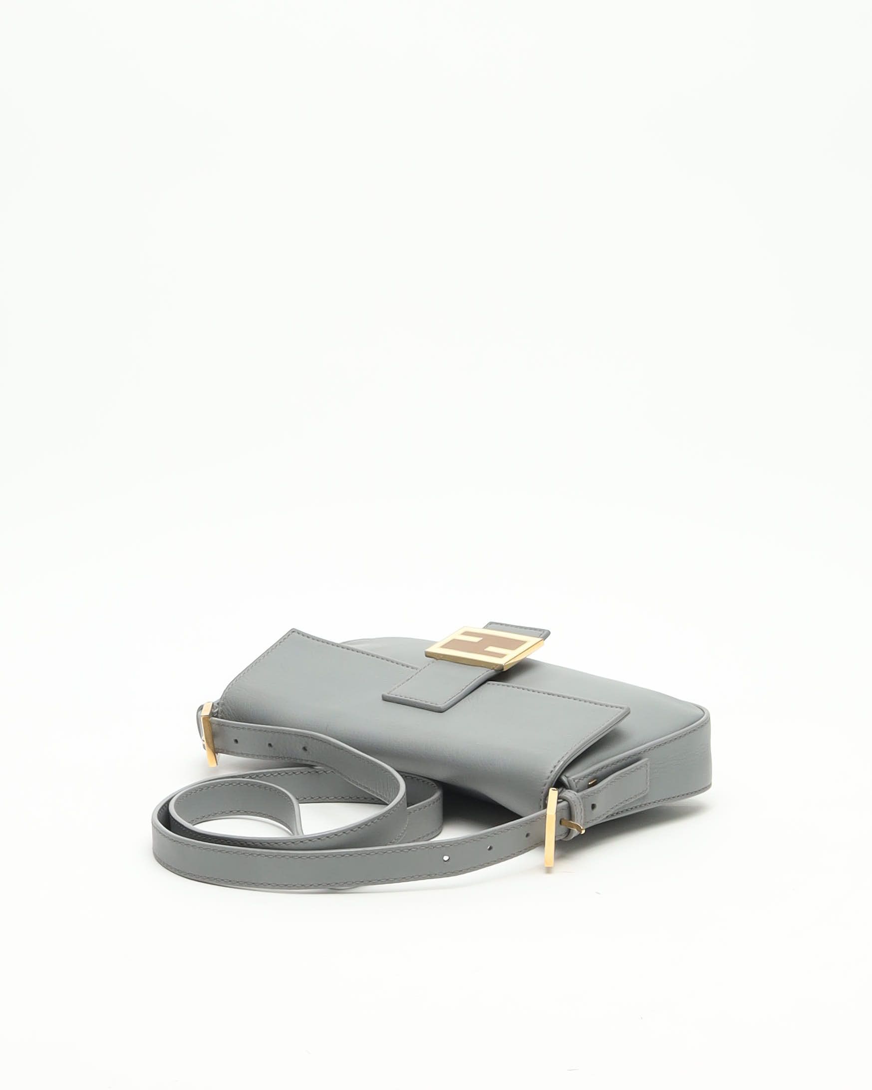 Fendi Baguette Bag In Gray