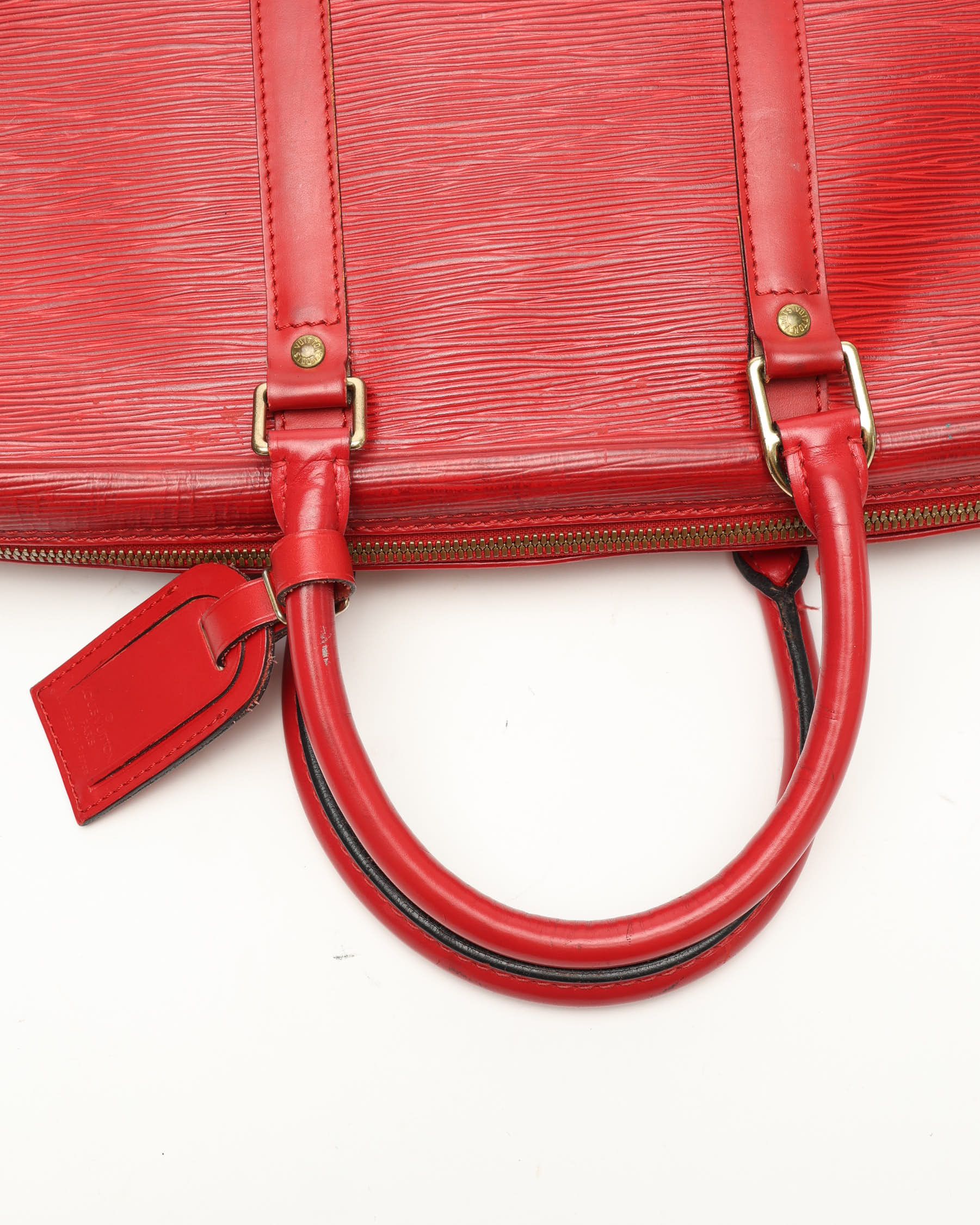 Pre-owned Louis Vuitton Epi Porte Document Voyage Business Bag