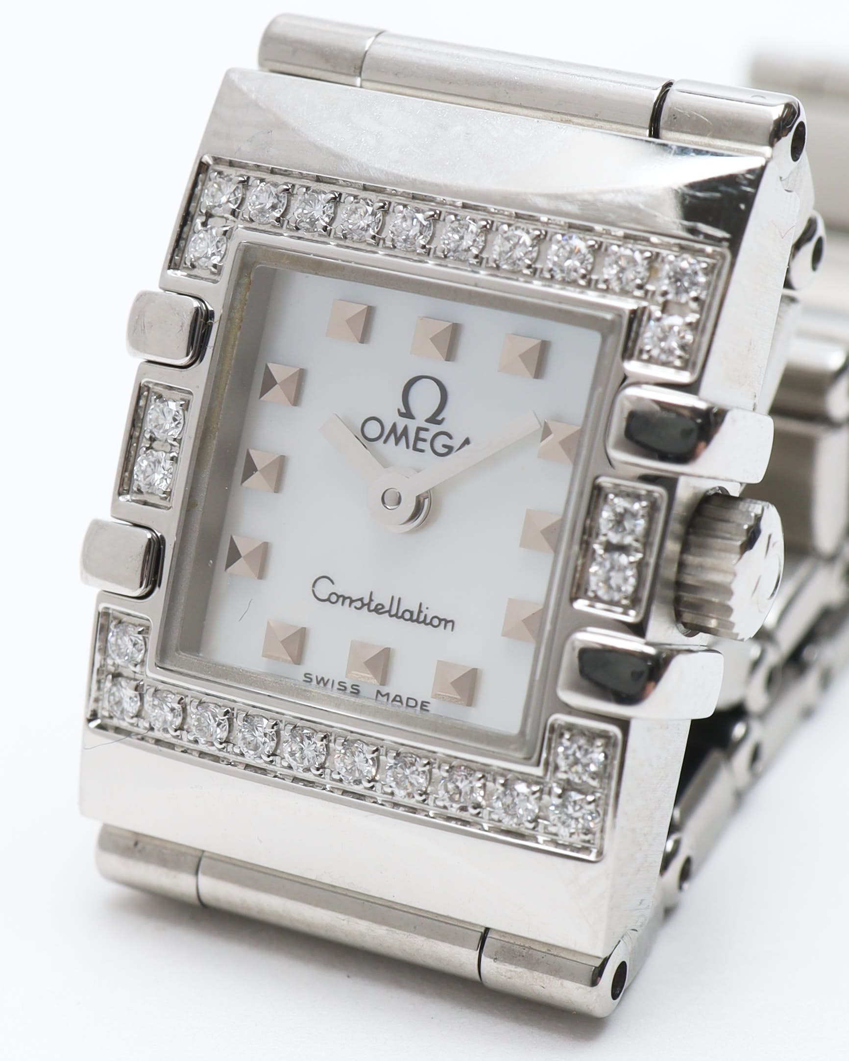 Omega Lady-constellation 16mm Ref 1535.71 Diamond Watch