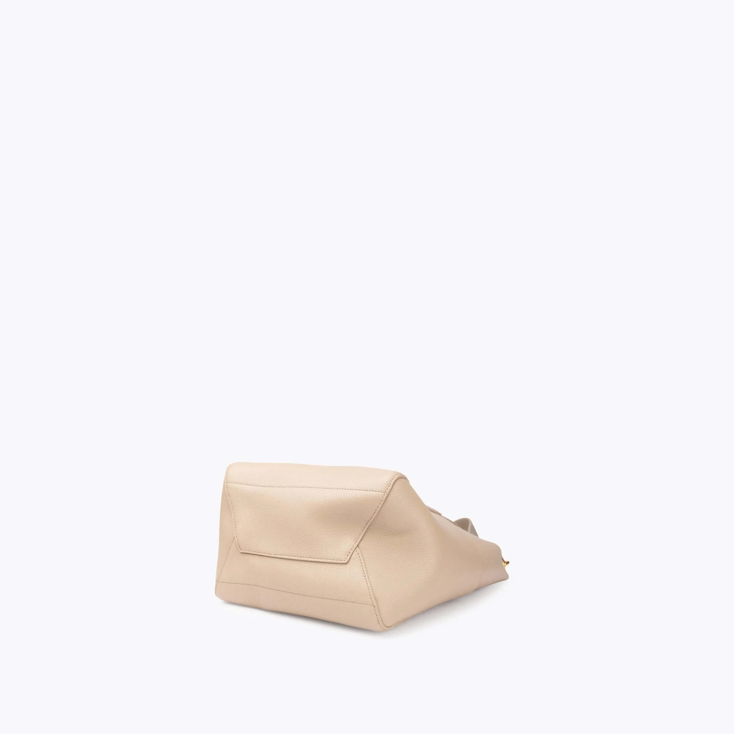 Celine Sangle Large Bucket Bag In Neutral