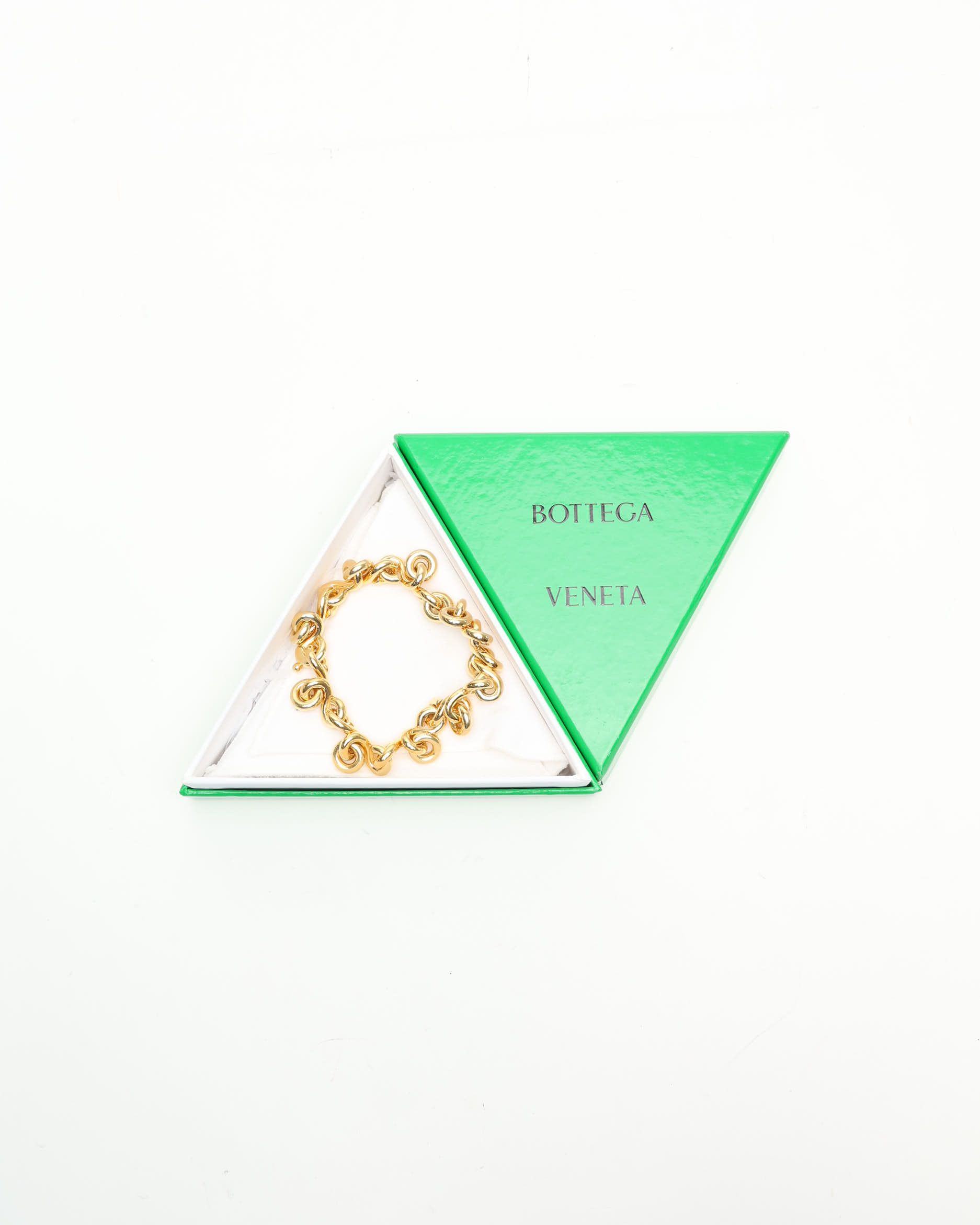 Bottega Veneta Gold-toned Bracelet