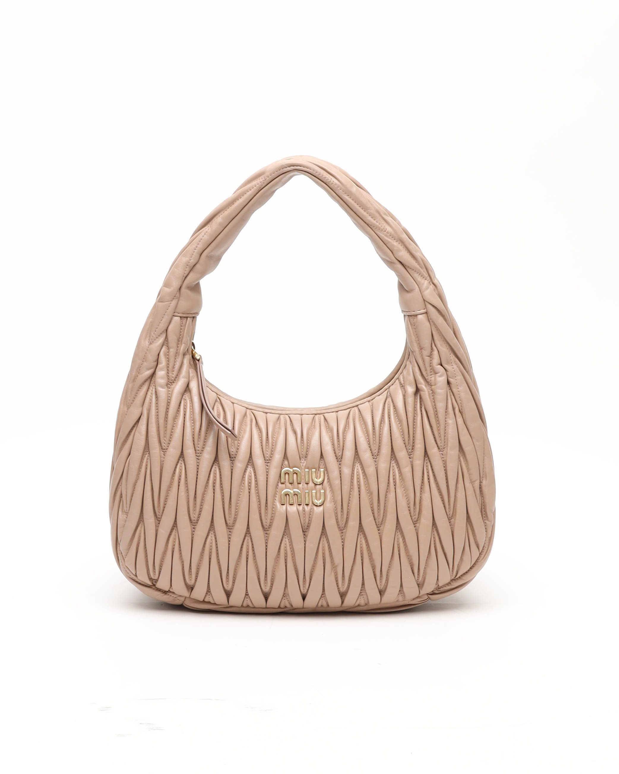Miu Miu Wander Hobo Bag