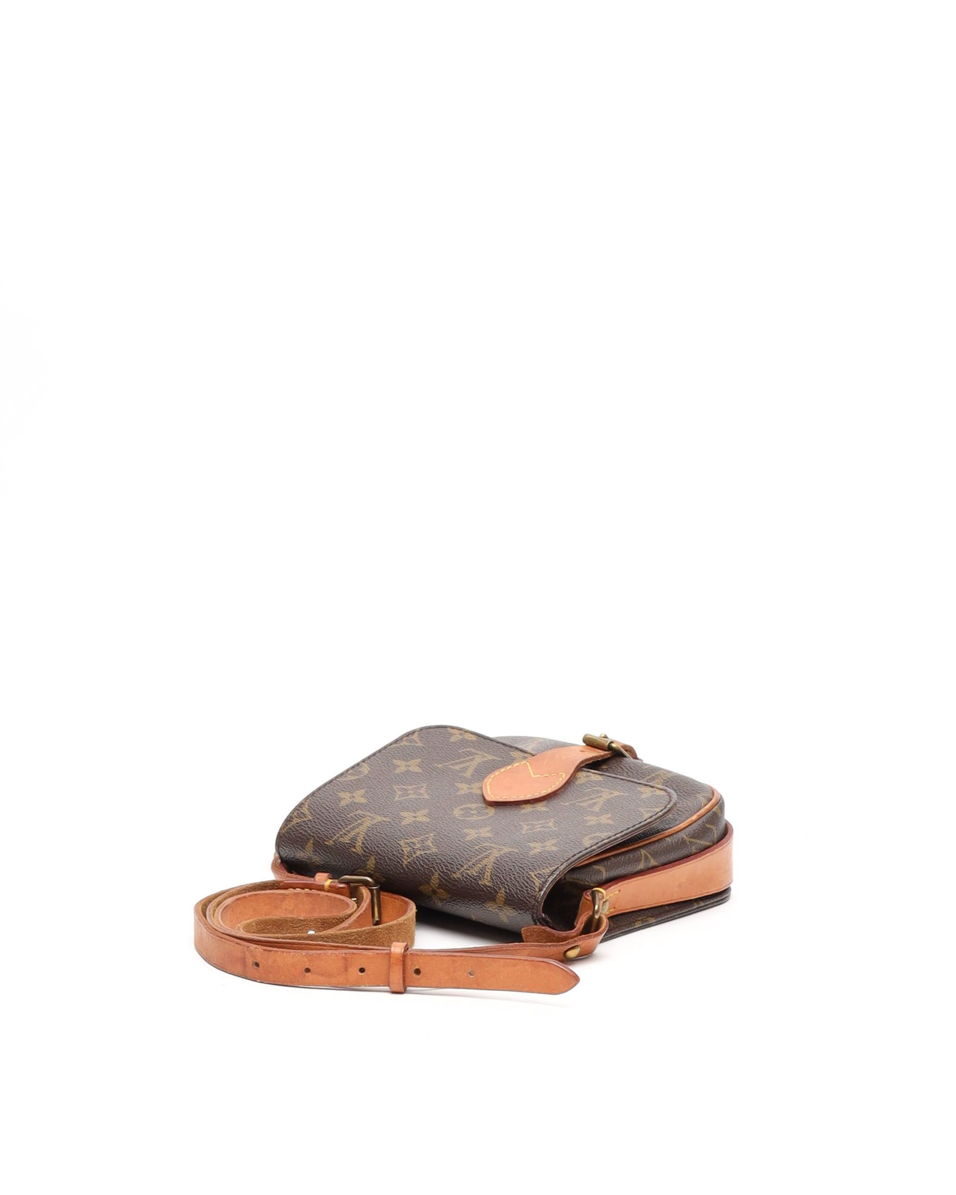 Pre-owned Louis Vuitton Cartouchiere Pm Bag In Brown