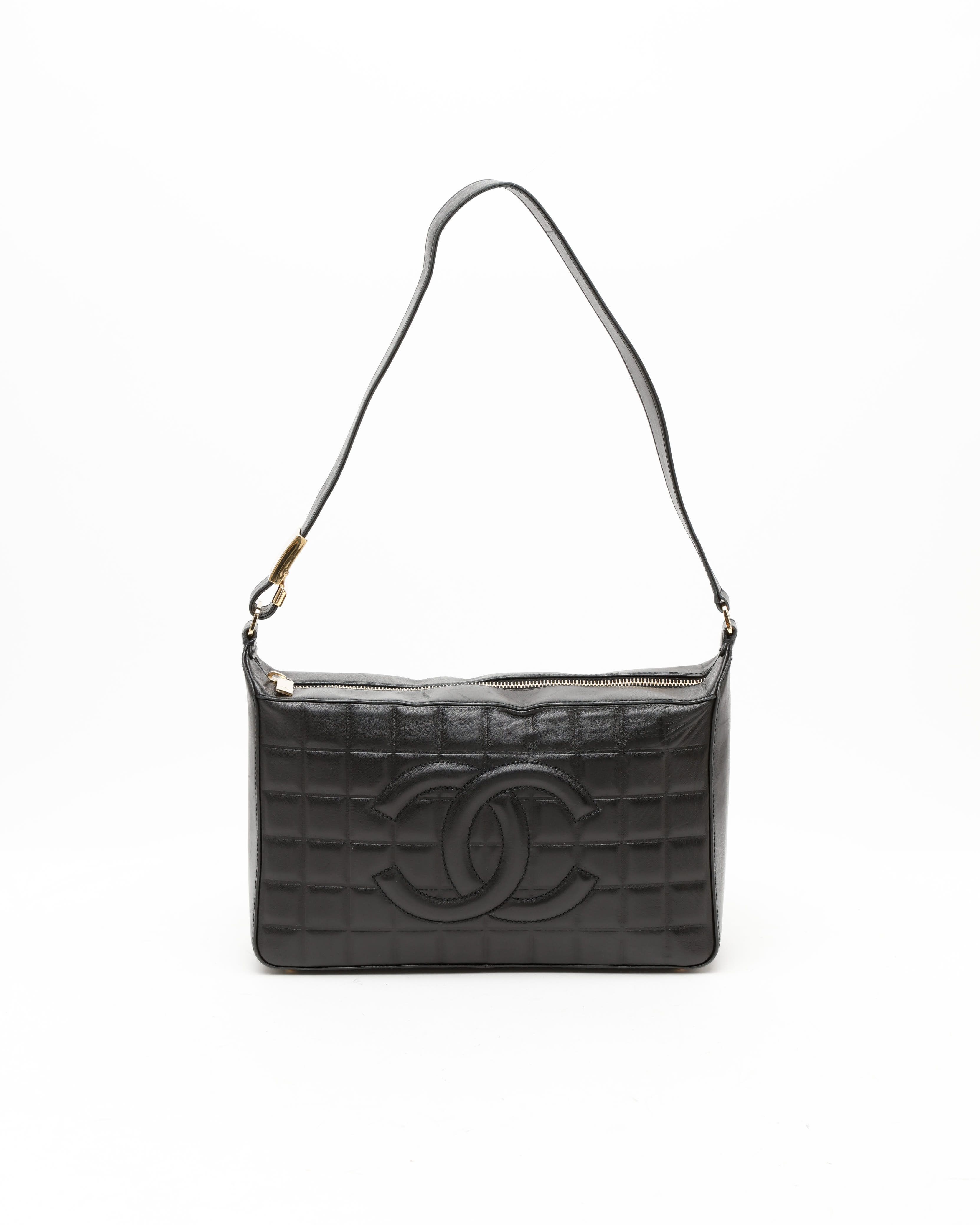 Chanel CC Quilted Chocolate Bar Bag