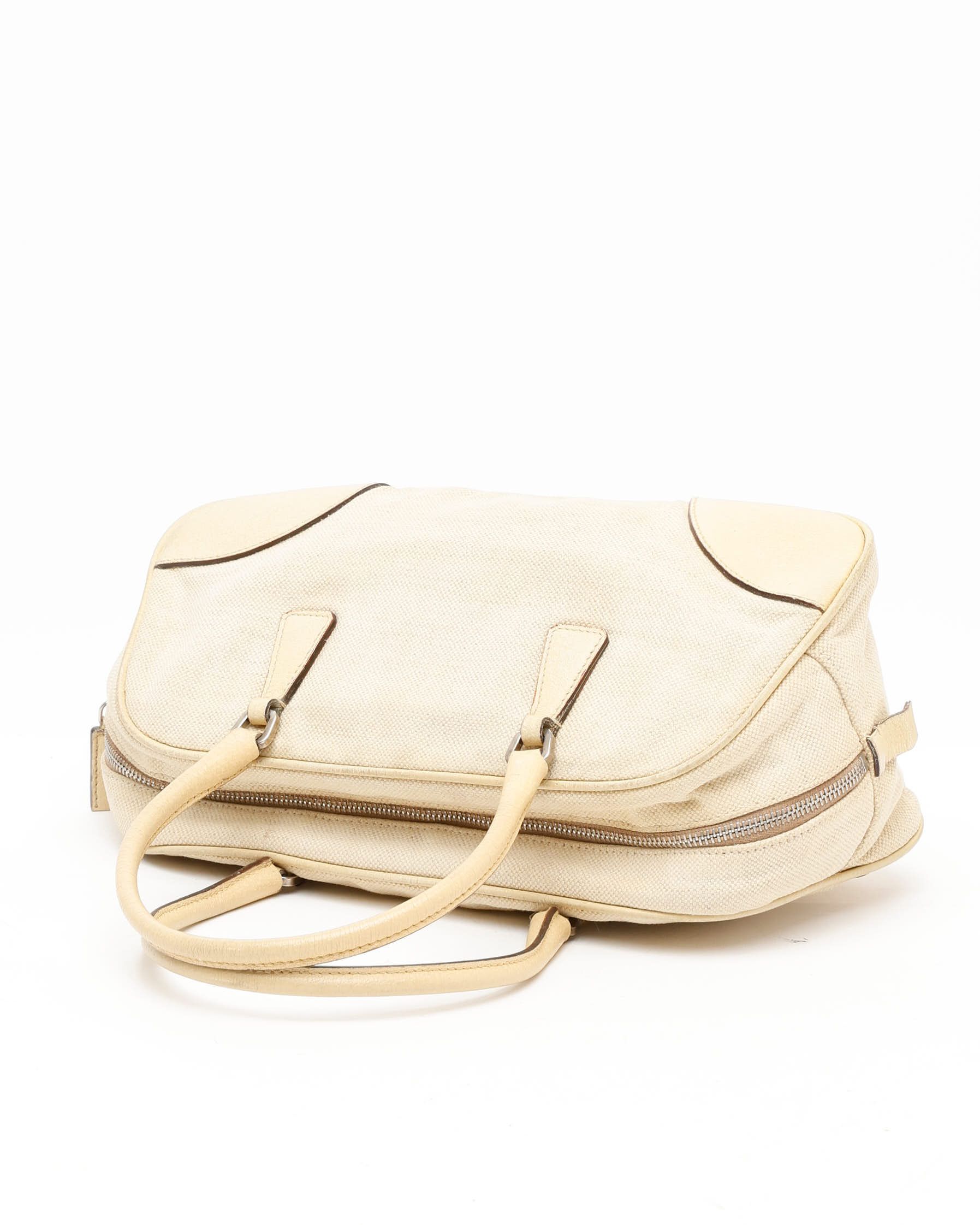 Prada Canapa Bowling Bag
