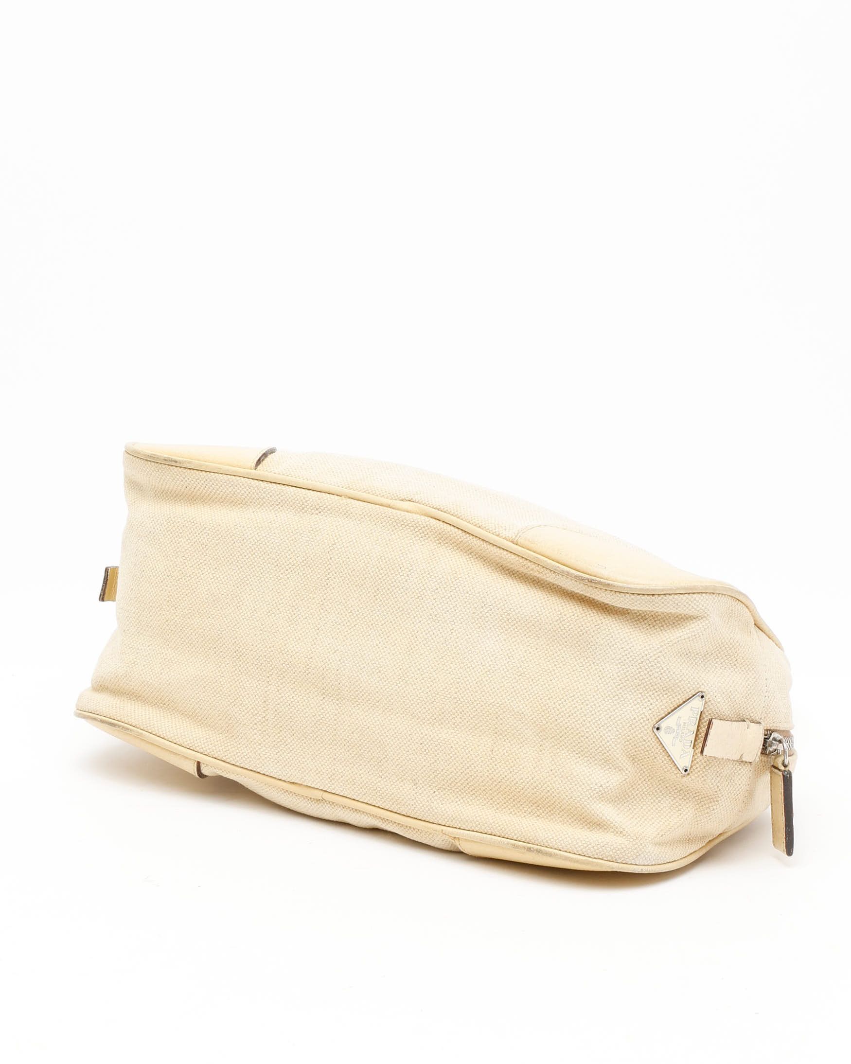 Prada Canapa Bowling Bag