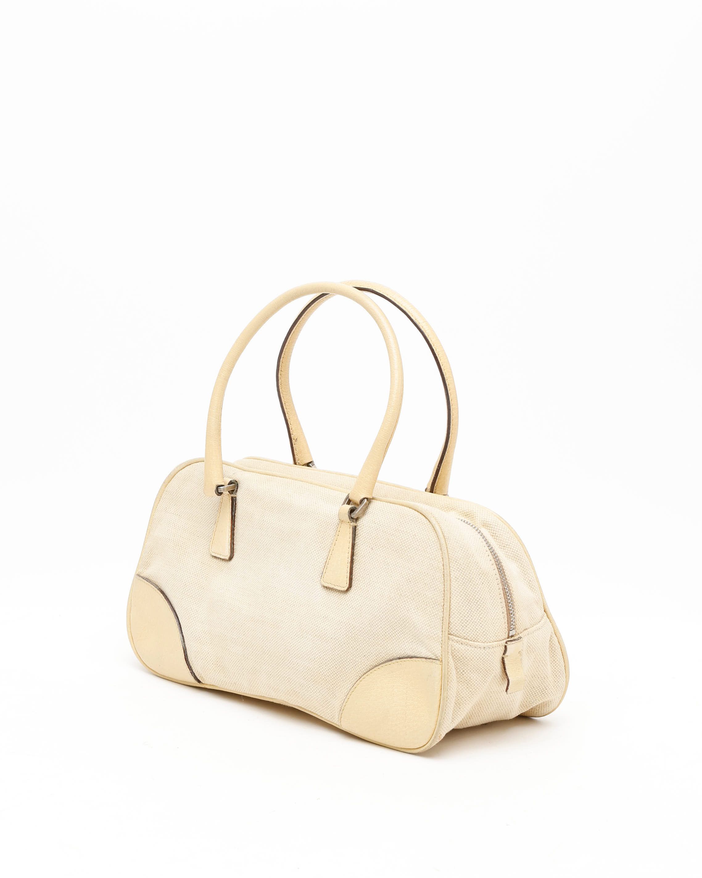 Prada Canapa Bowling Bag
