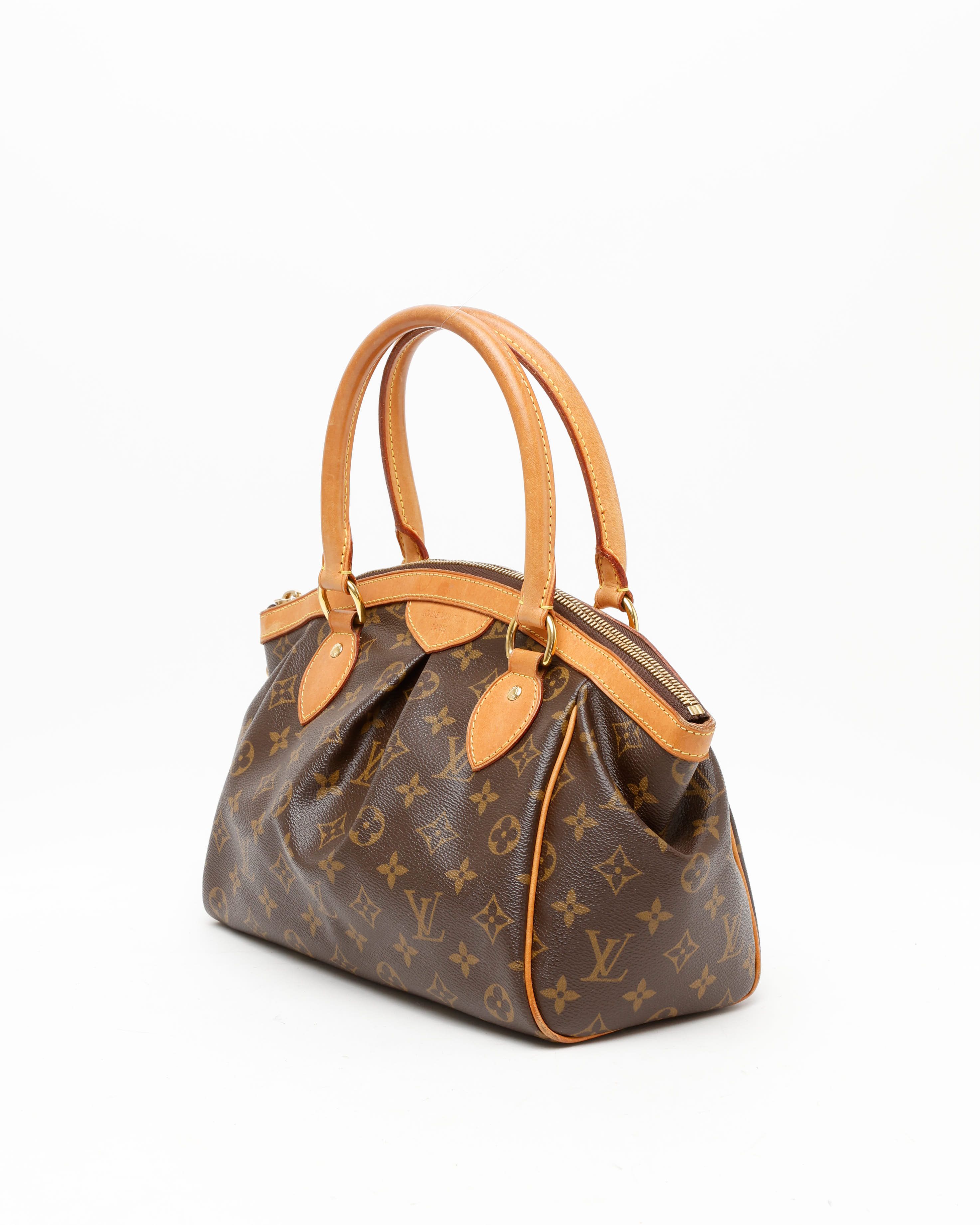 Pre-owned Louis Vuitton Monogram Tivoli Pm Bag In Brown