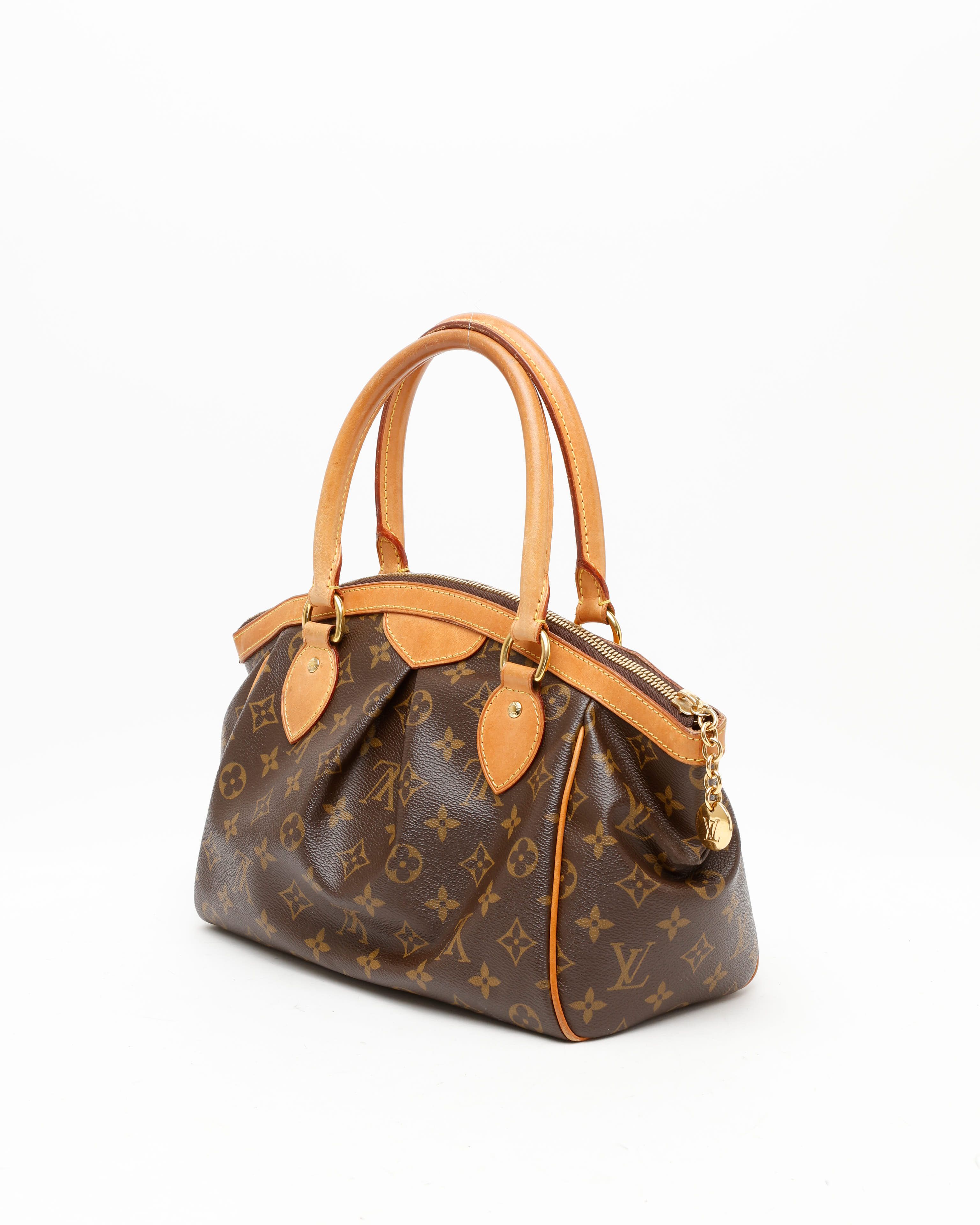 Pre-owned Louis Vuitton Monogram Tivoli Pm Bag In Brown