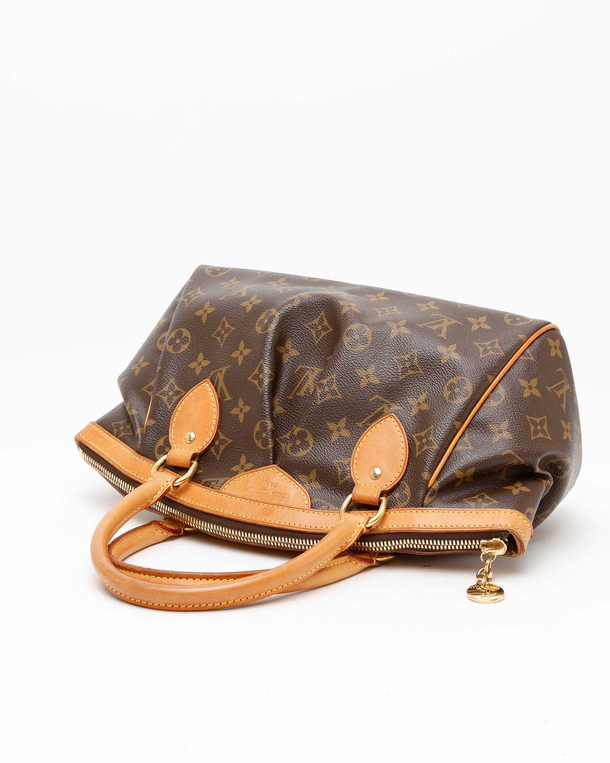 Pre-owned Louis Vuitton Monogram Tivoli Pm Bag In Brown