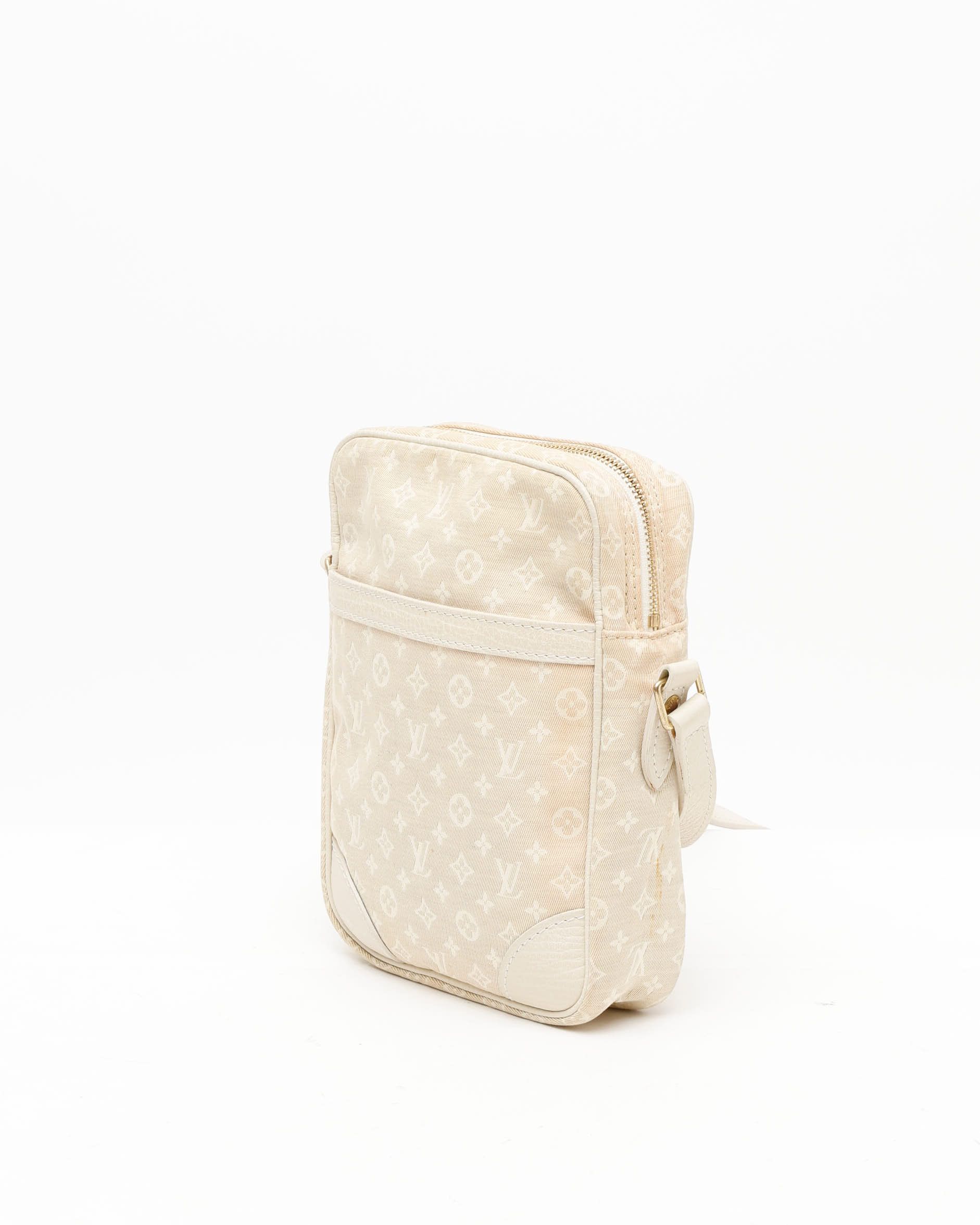 Pre-owned Louis Vuitton Mini Lin Danube Bag