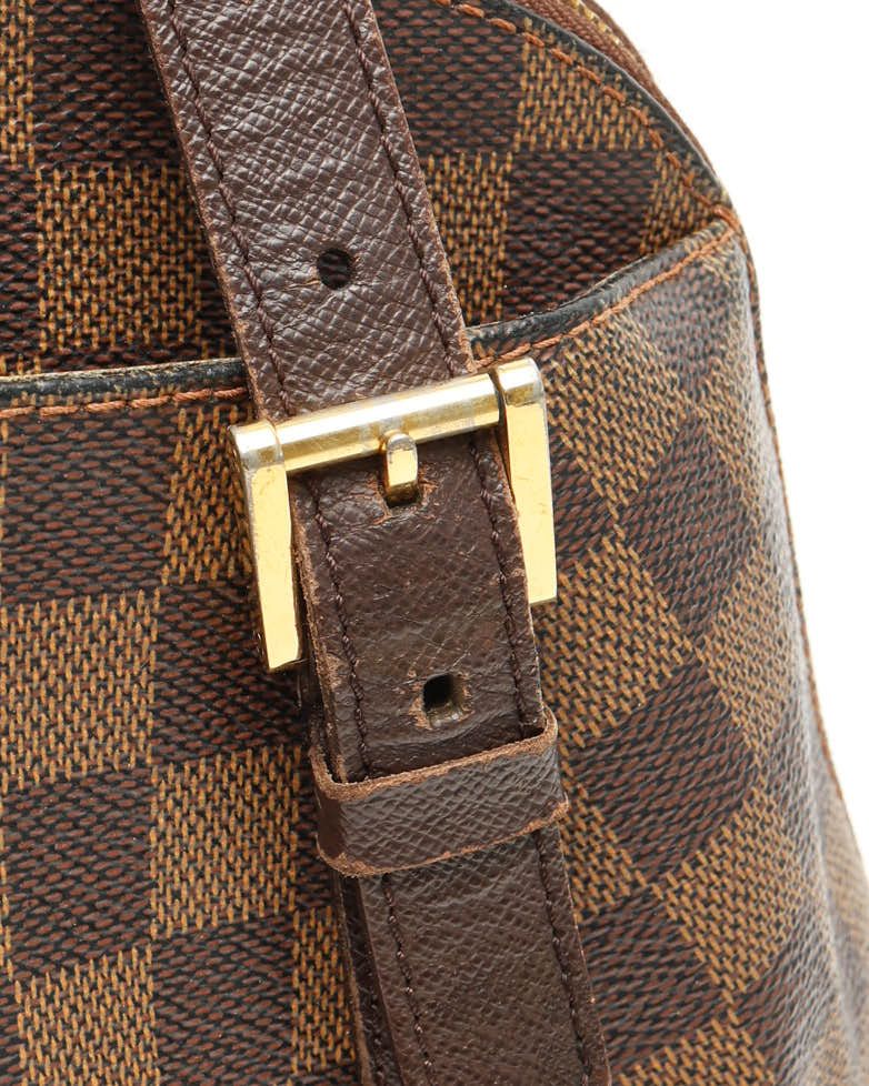 Pre-owned Louis Vuitton Damier Ebene Belem Mm Bag